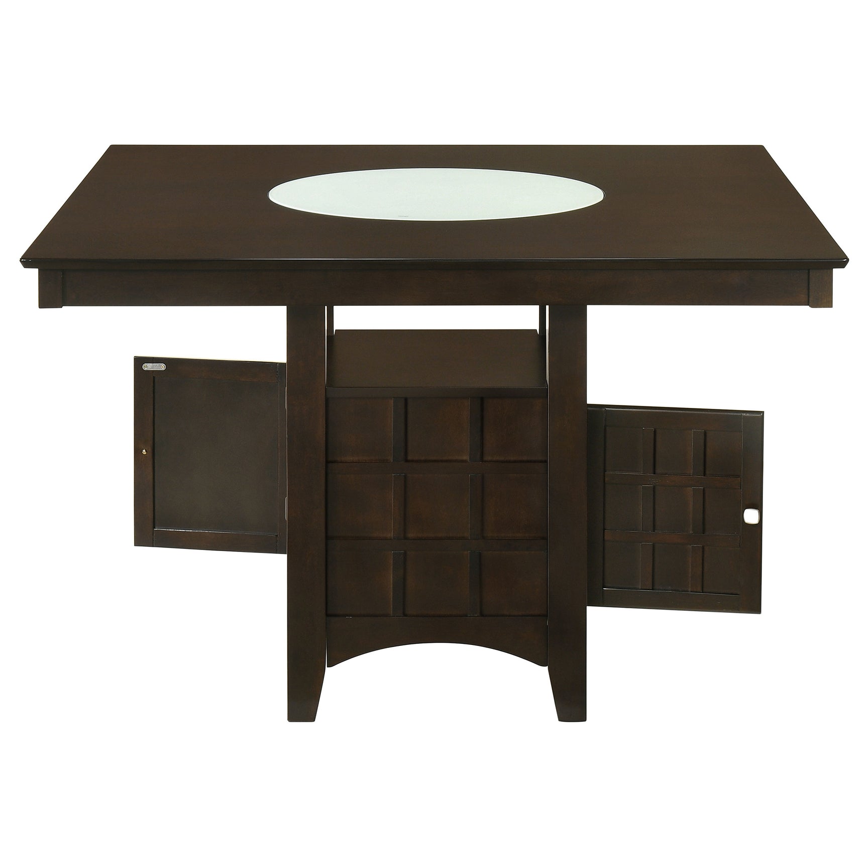 Gabriel 52-inch Counter Height Dining Table Cappuccino - Tampa Furniture Outlet