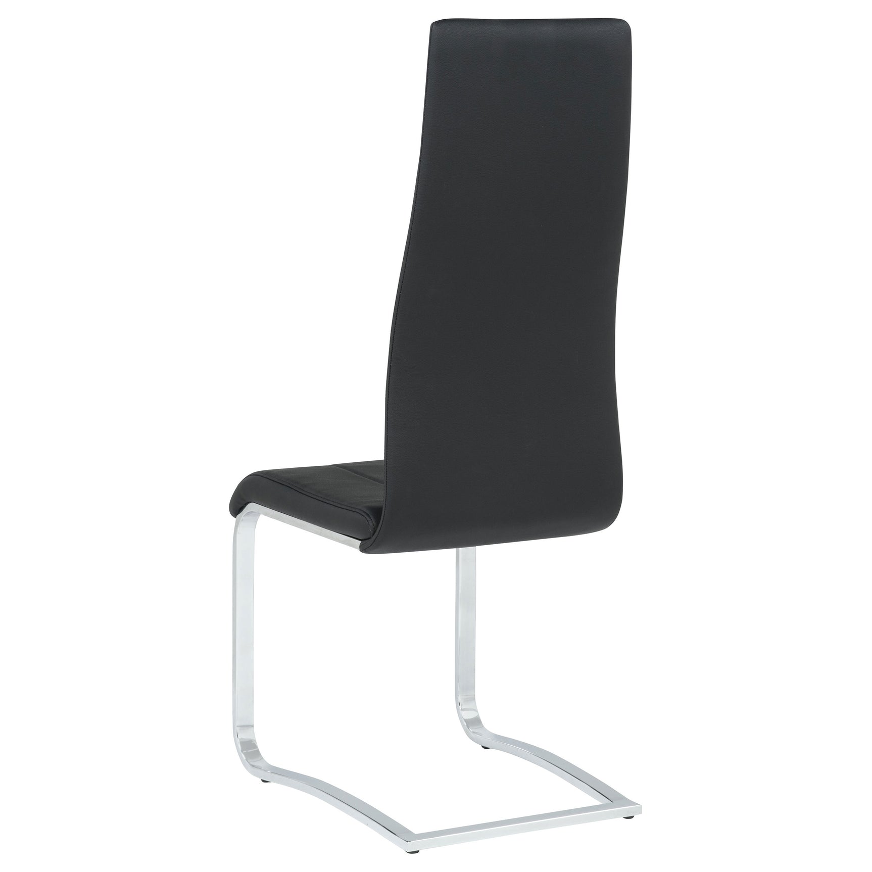 Montclair Upholstered Dining Side Chair Black (Set of 4) - Tampa Furniture Outlet