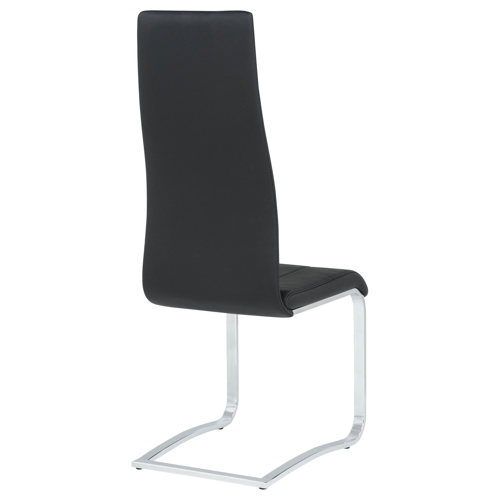 Montclair Upholstered Dining Side Chair Black (Set of 4) - Tampa Furniture Outlet