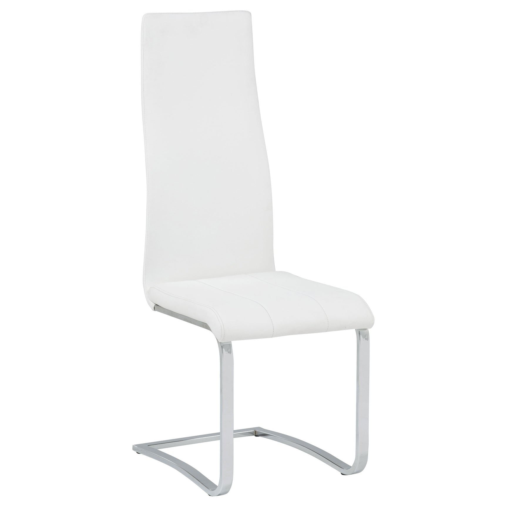 Montclair Upholstered Dining Side Chair White (Set of 4) - Tampa Furniture Outlet