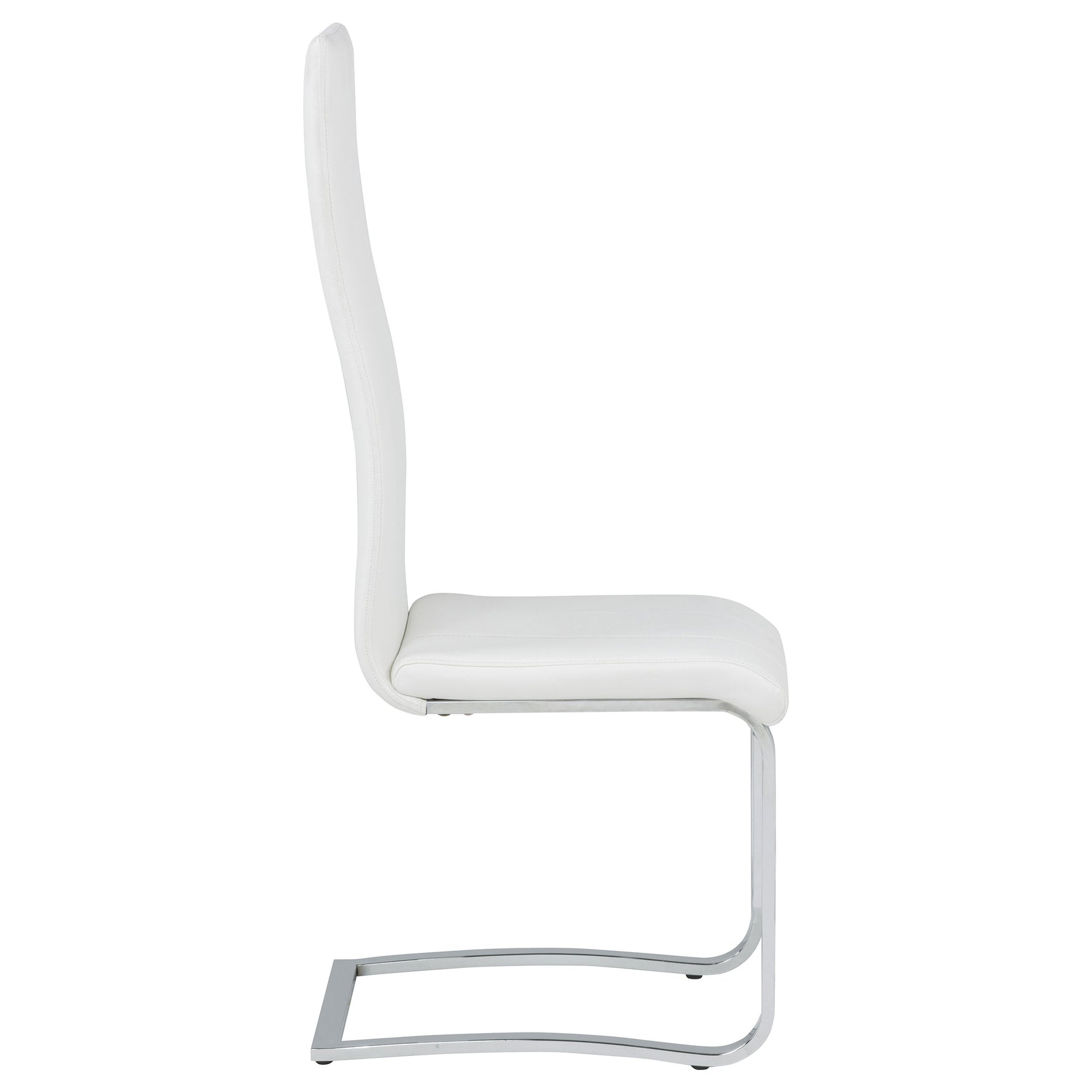 Montclair Upholstered Dining Side Chair White (Set of 4) - Tampa Furniture Outlet