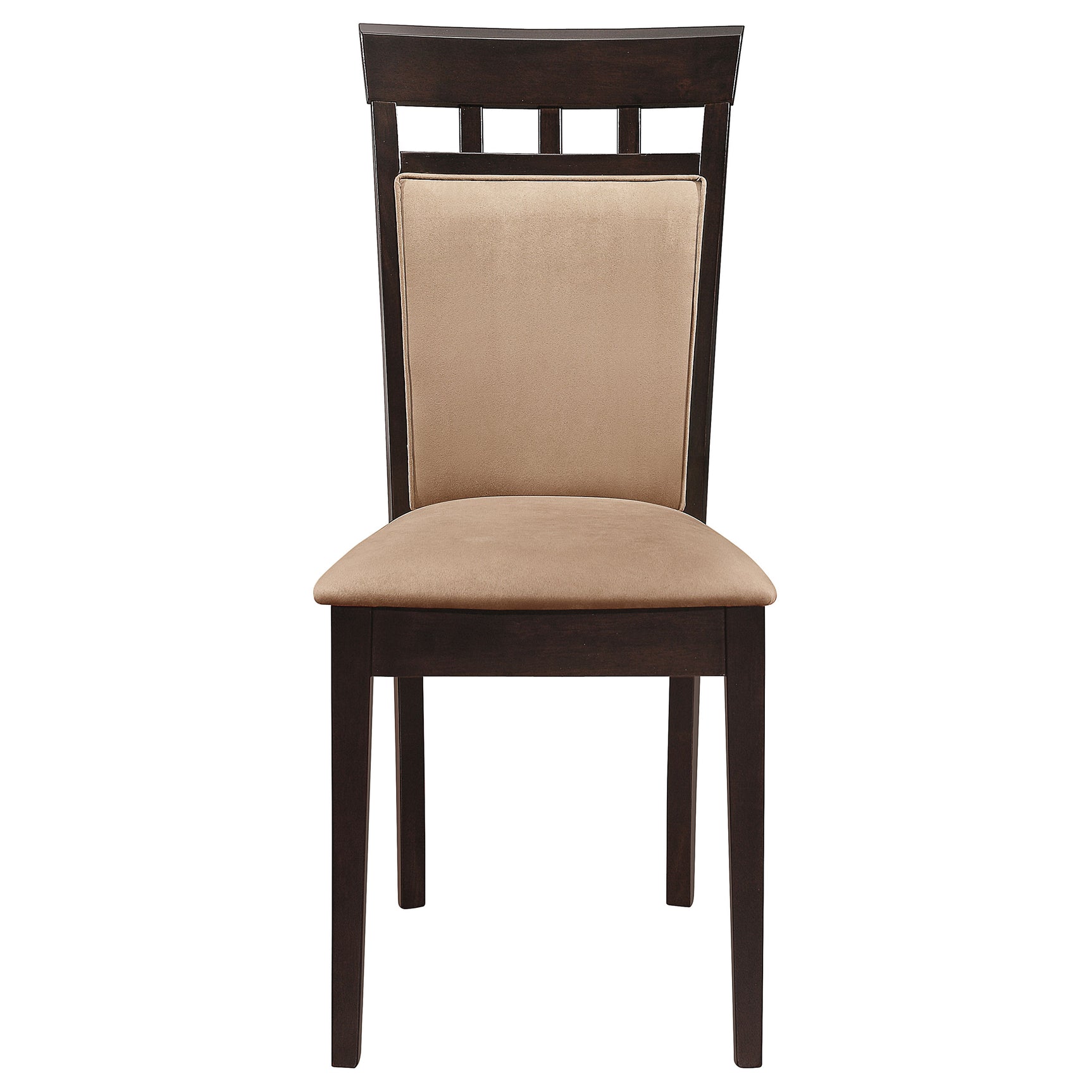 Gabriel 5-piece Extension Leaf Dining Table Set Cappuccino - Tampa Furniture Outlet