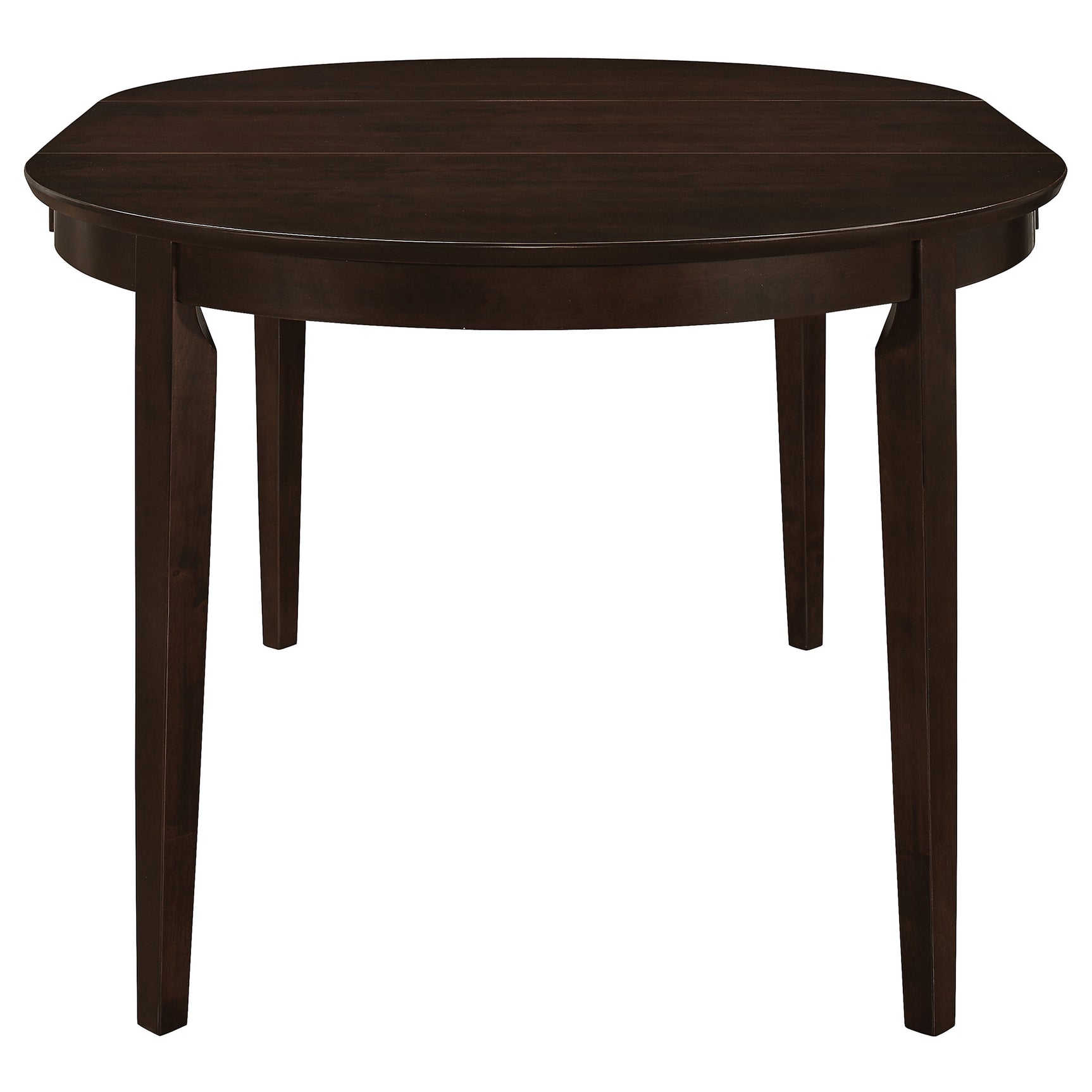 Gabriel 5-piece Extension Leaf Dining Table Set Cappuccino - Tampa Furniture Outlet