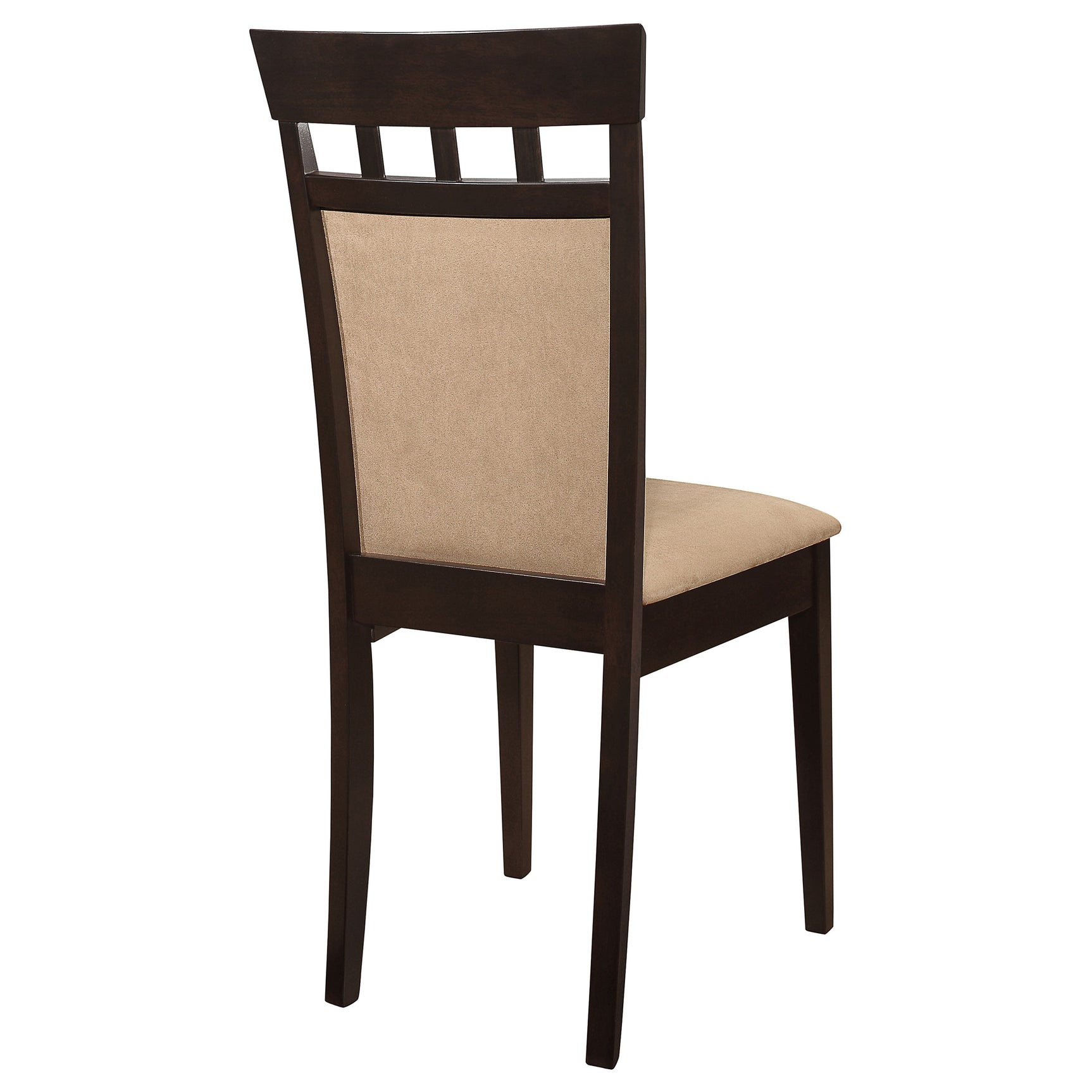Gabriel Closed Back Dining Side Chair Cappuccino (Set of 2) - Tampa Furniture Outlet