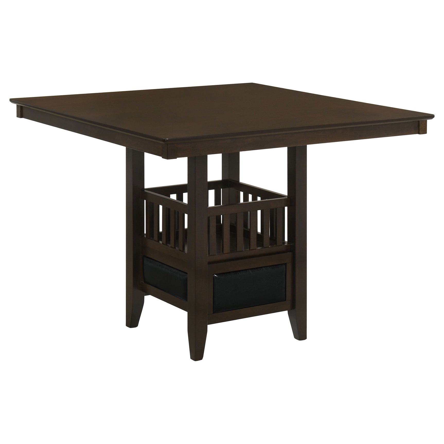 Jaden 5-piece Square Counter Height Dining Set Espresso - Tampa Furniture Outlet
