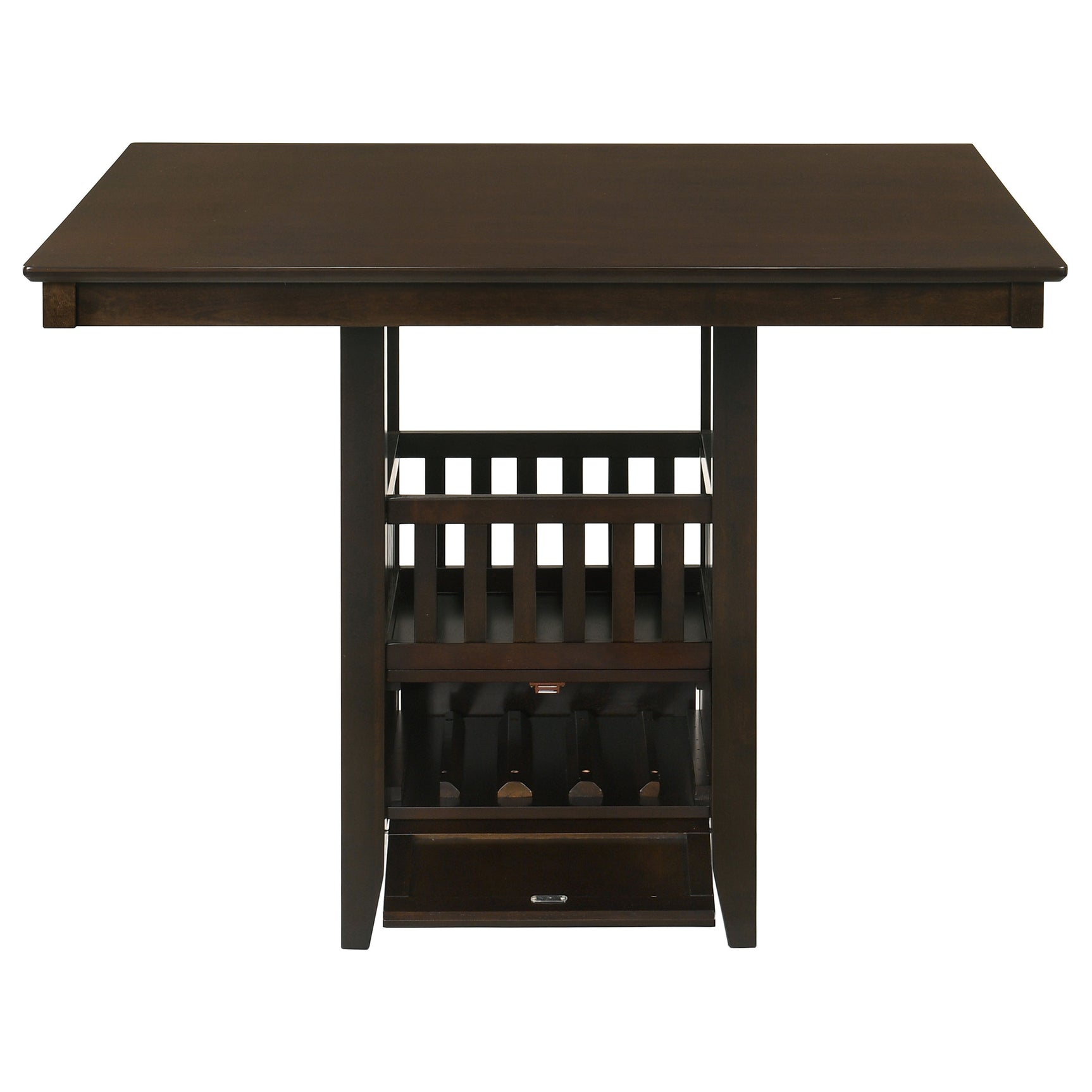 Jaden Square 47-inch Counter Height Dining Table Espresso - Tampa Furniture Outlet