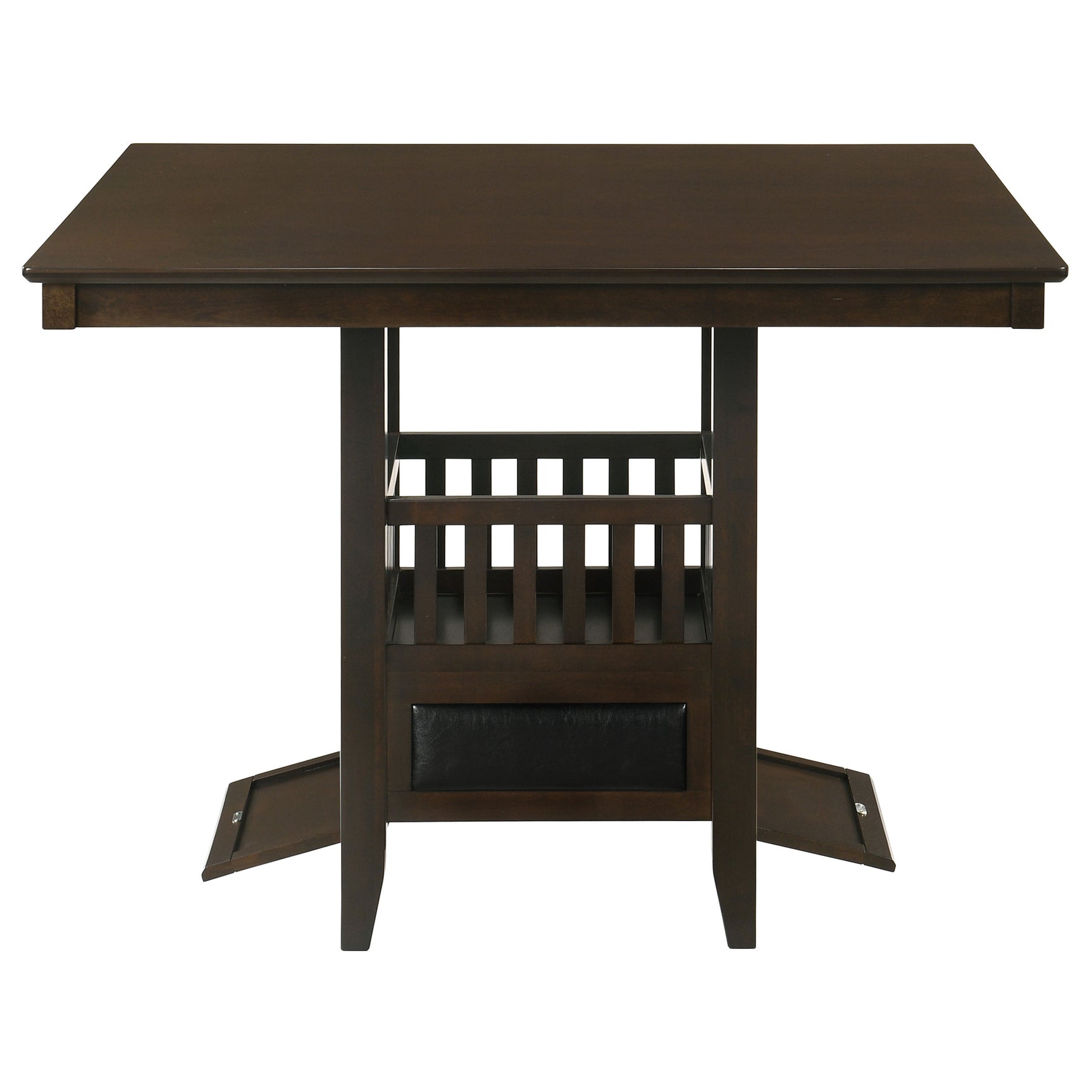 Jaden Square 47-inch Counter Height Dining Table Espresso - Tampa Furniture Outlet
