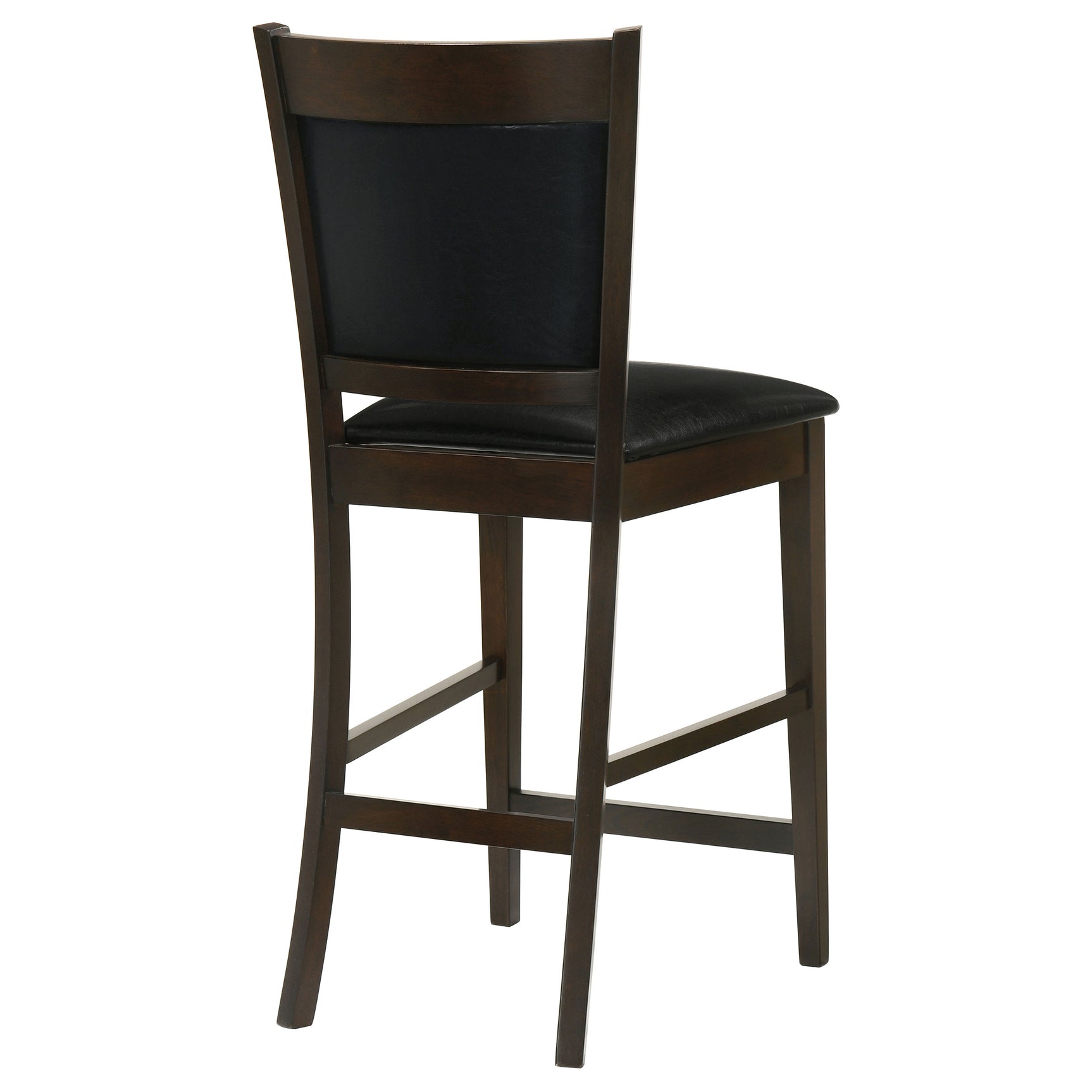 Jaden Upholstered Counter Chair Espresso (Set of 2) - Tampa Furniture Outlet