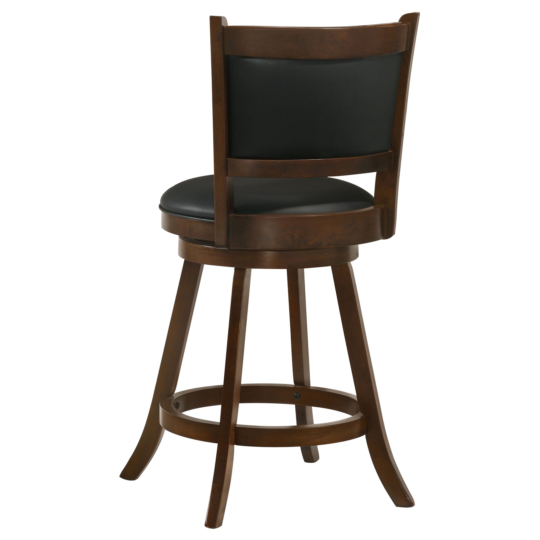 Broxton Upholstered Swivel Counter Chair Chestnut (Set of 2) - Tampa Furniture Outlet
