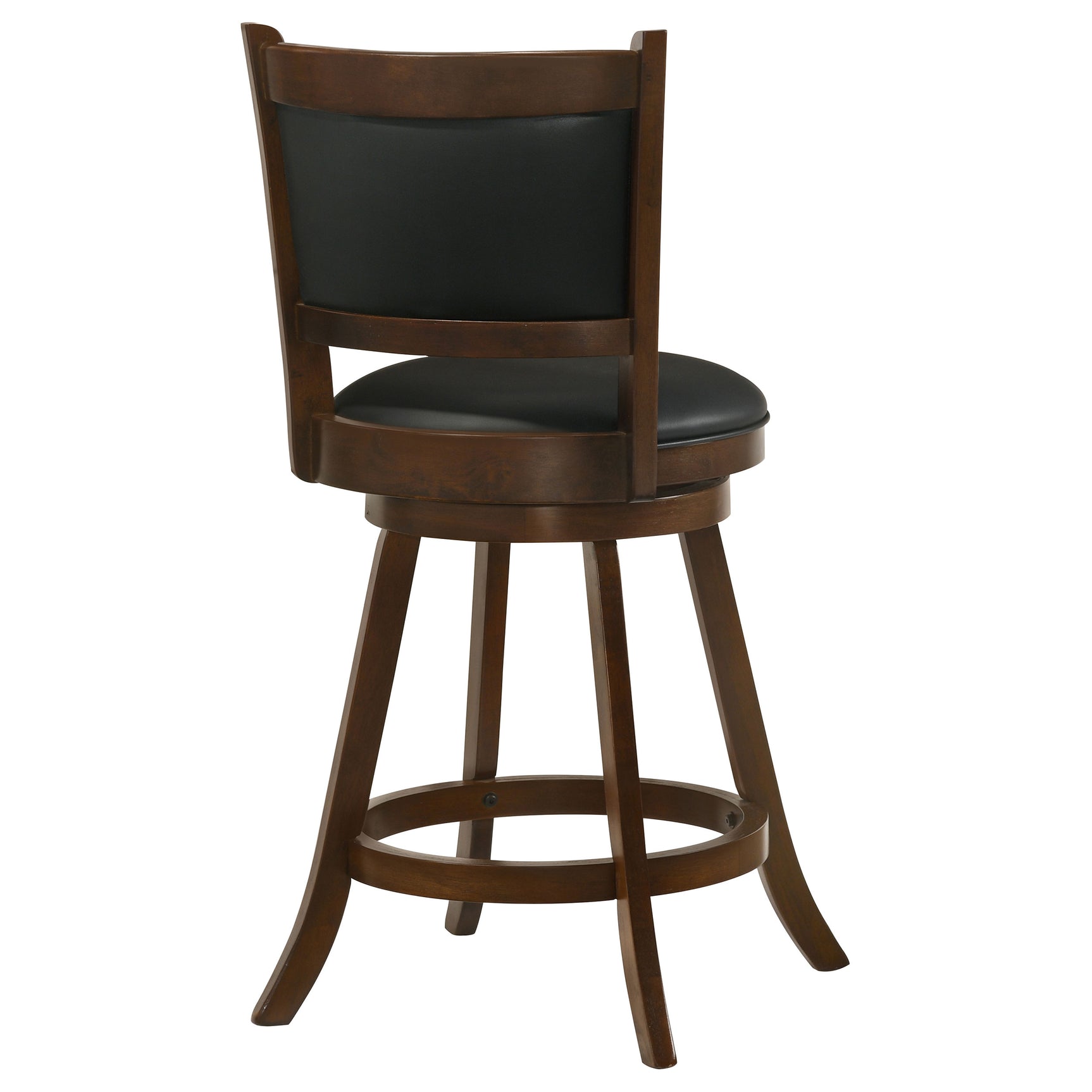 Broxton Upholstered Swivel Counter Chair Chestnut (Set of 2) - Tampa Furniture Outlet