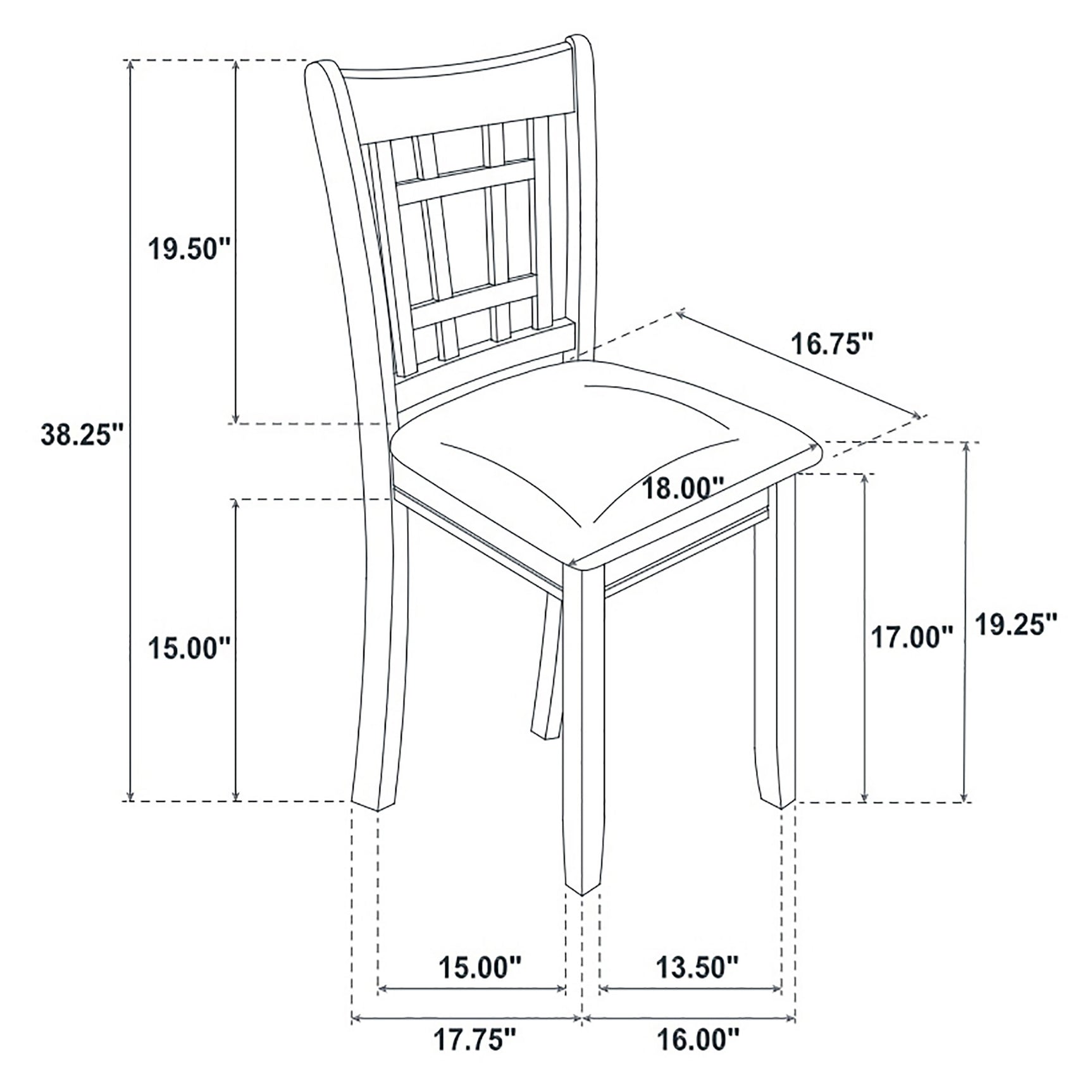 Lavon 5-piece Oval Extension Leaf Dining Set Espresso - Tampa Furniture Outlet