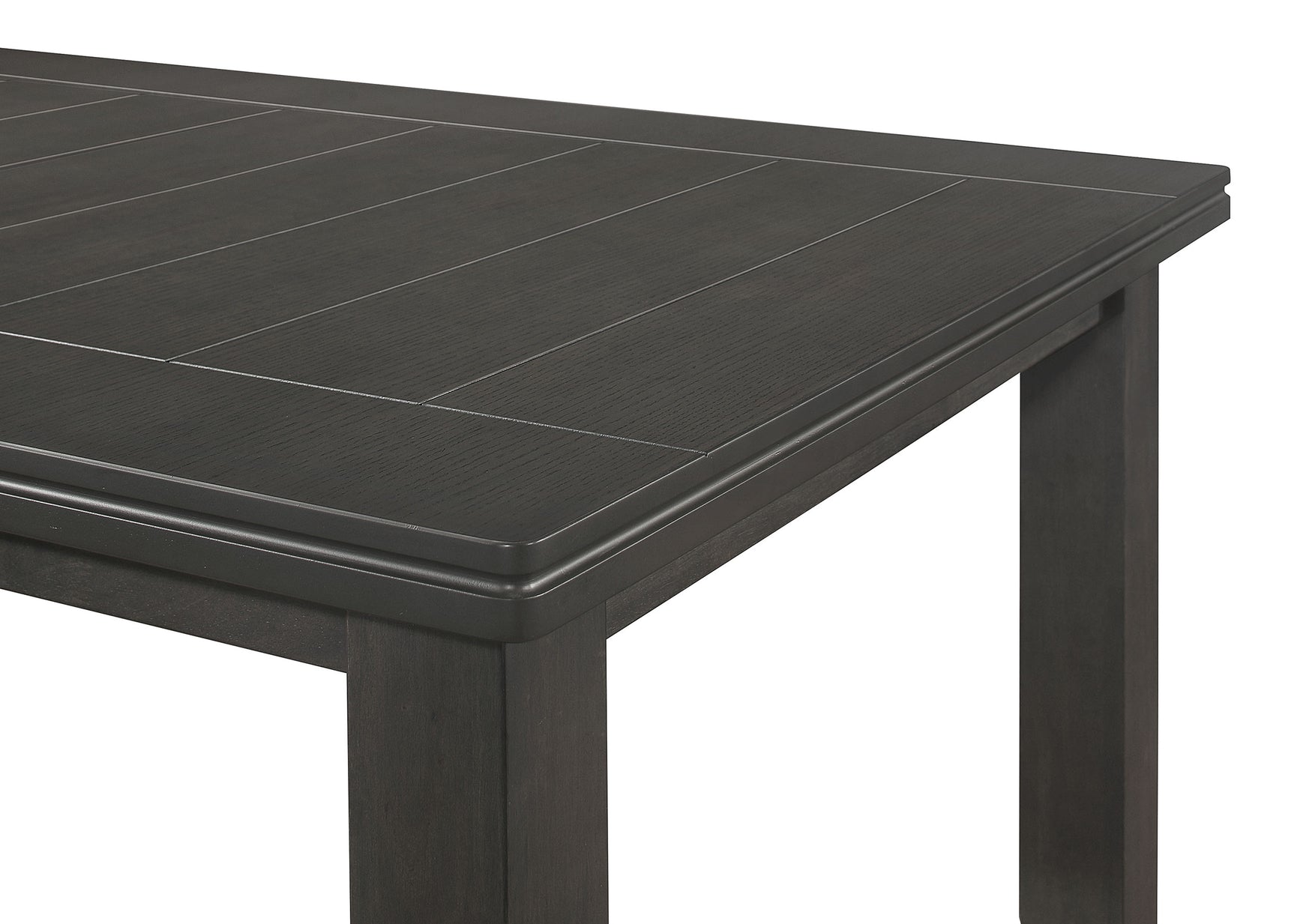 Dalila 6-piece Rectangular Dining Table Set Dark Grey - Tampa Furniture Outlet