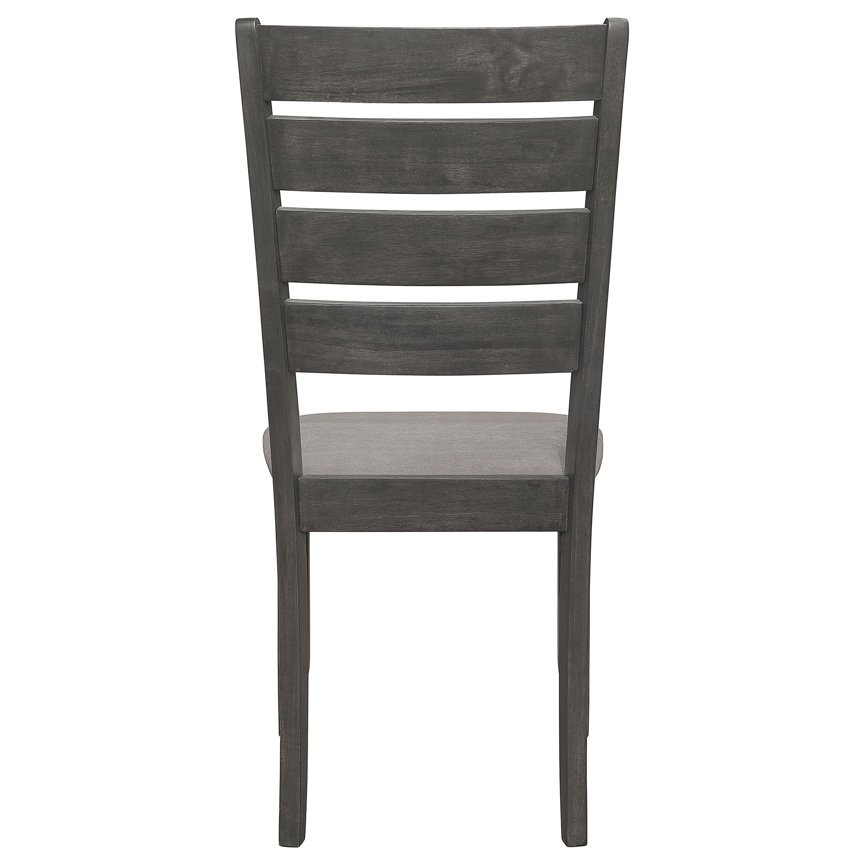 Dalila Wood Dining Side Chair Dark Grey (Set of 2) - Tampa Furniture Outlet