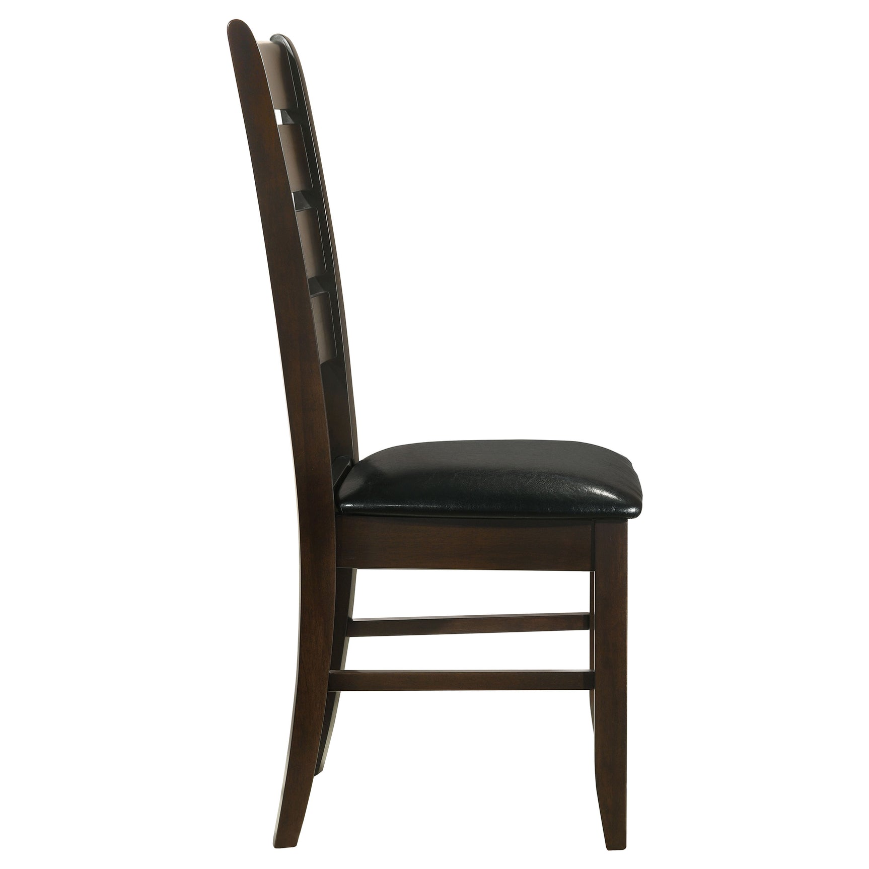 Dalila Wood Dining Side Chair Cappuccino (Set of 2) - Tampa Furniture Outlet