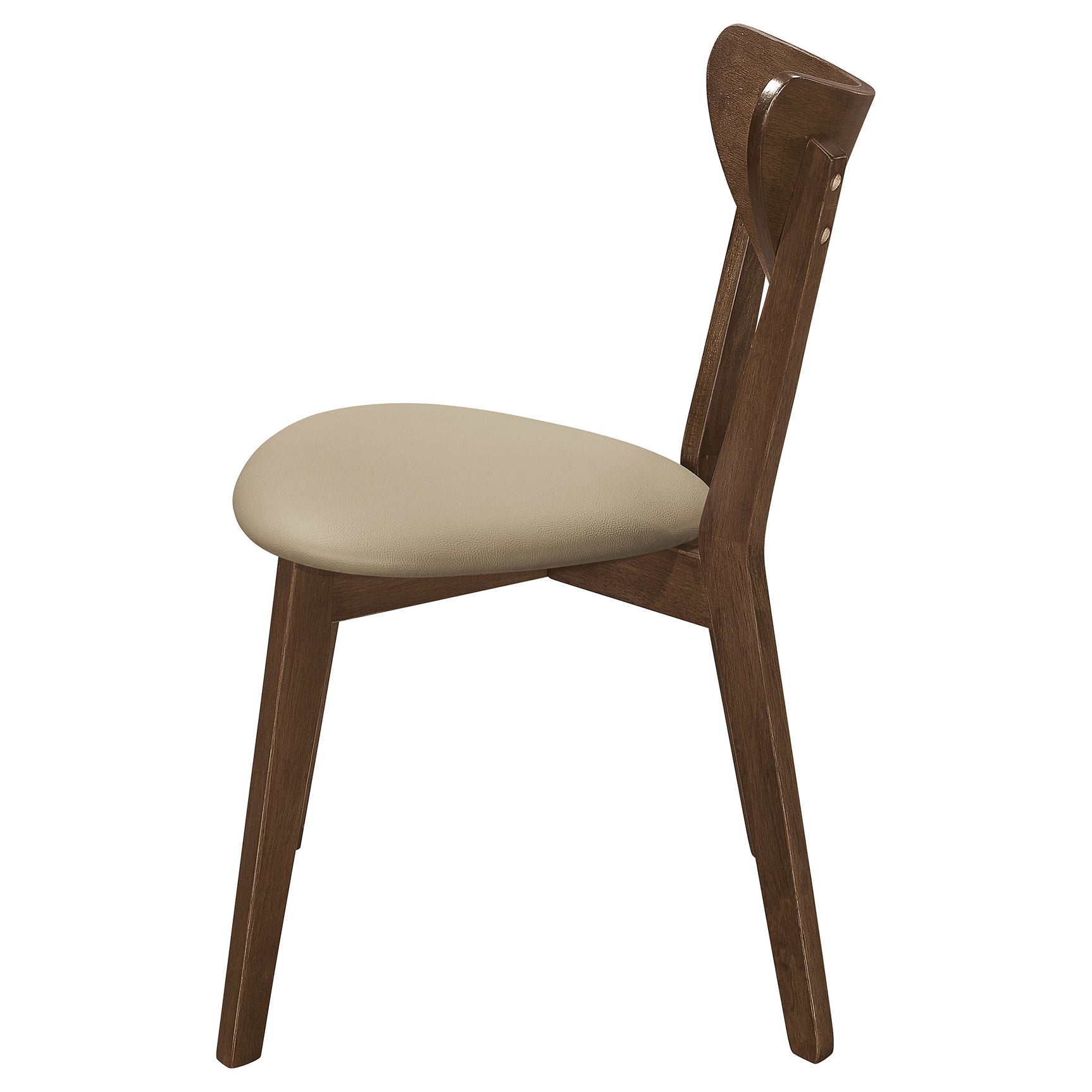 Kersey Wood Dining Side Chair Chestnut (Set of 2) - Tampa Furniture Outlet
