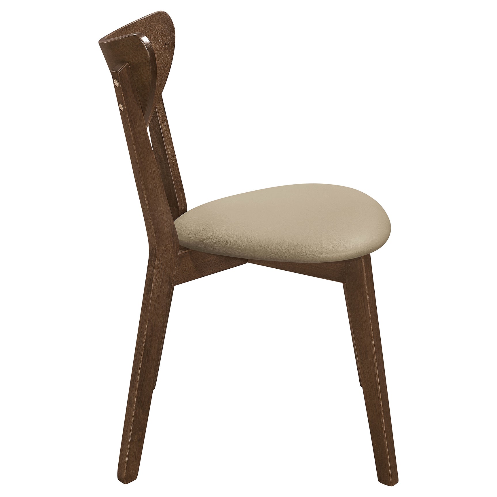 Kersey Wood Dining Side Chair Chestnut (Set of 2) - Tampa Furniture Outlet