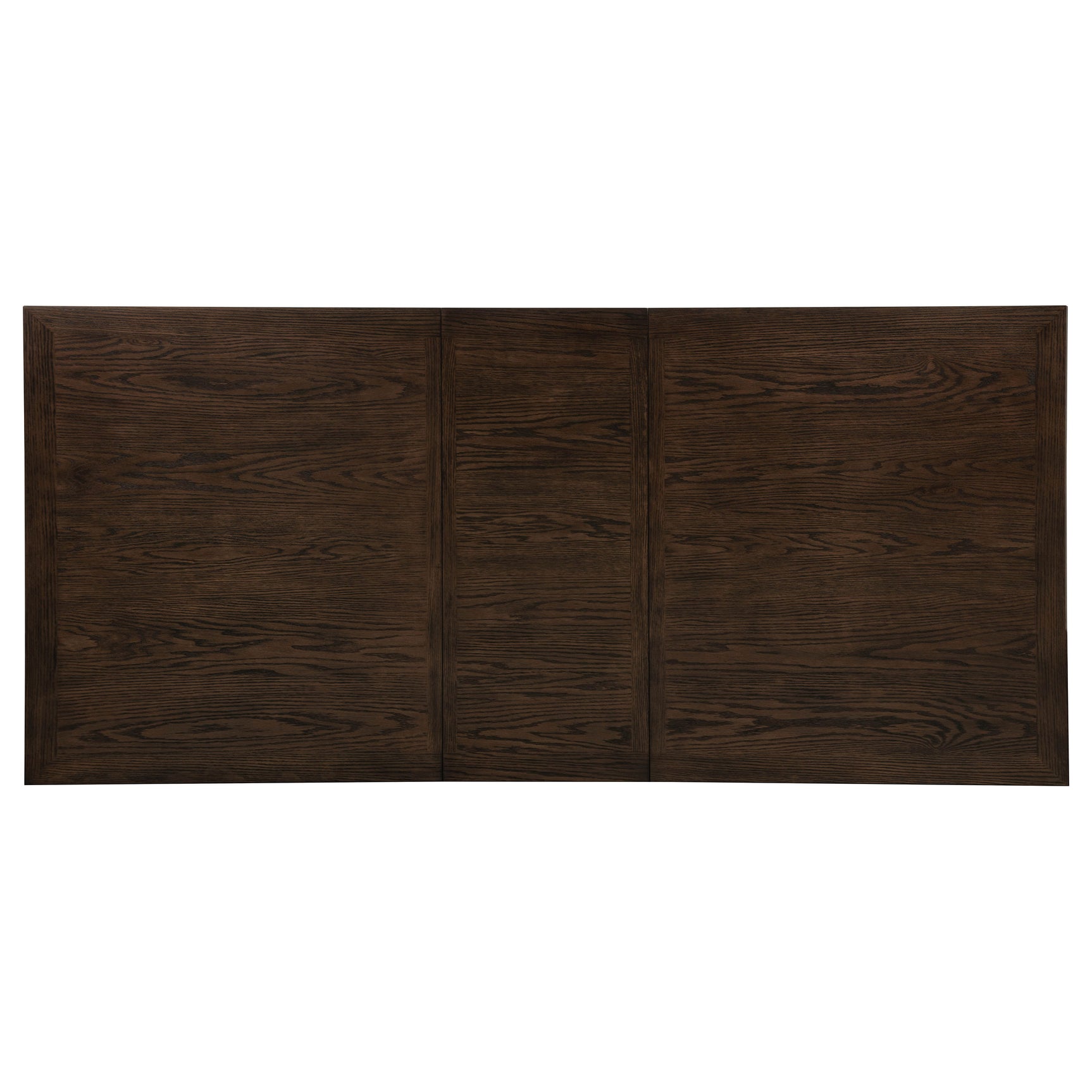 Ridgewell Rectangular Trestle Dining Table Dark Oak