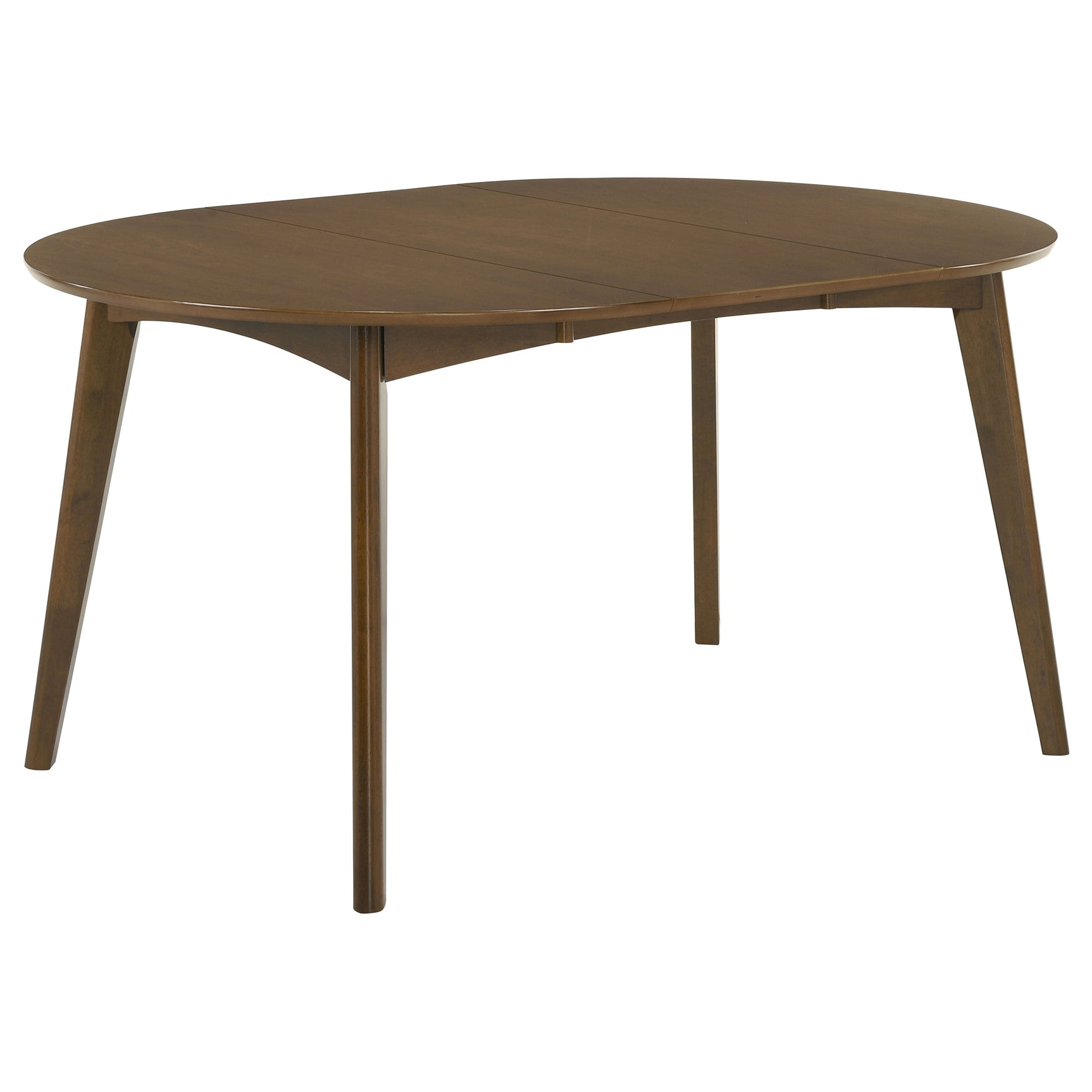 Jedda 5-piece Oval Dining Table Set Dark Walnut - Tampa Furniture Outlet