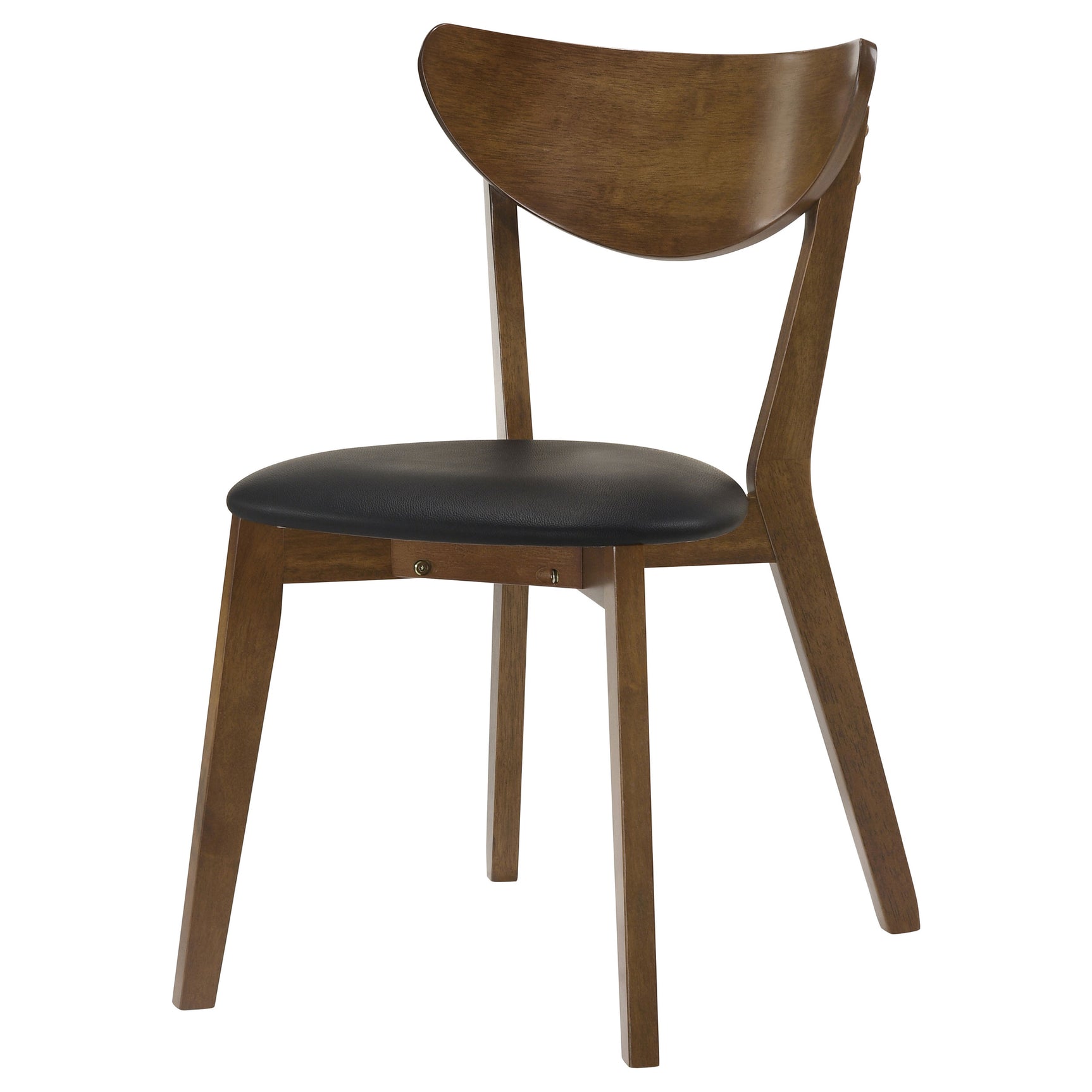 Jedda Wood Dining Side Chair Dark Walnut (Set of 2) - Tampa Furniture Outlet