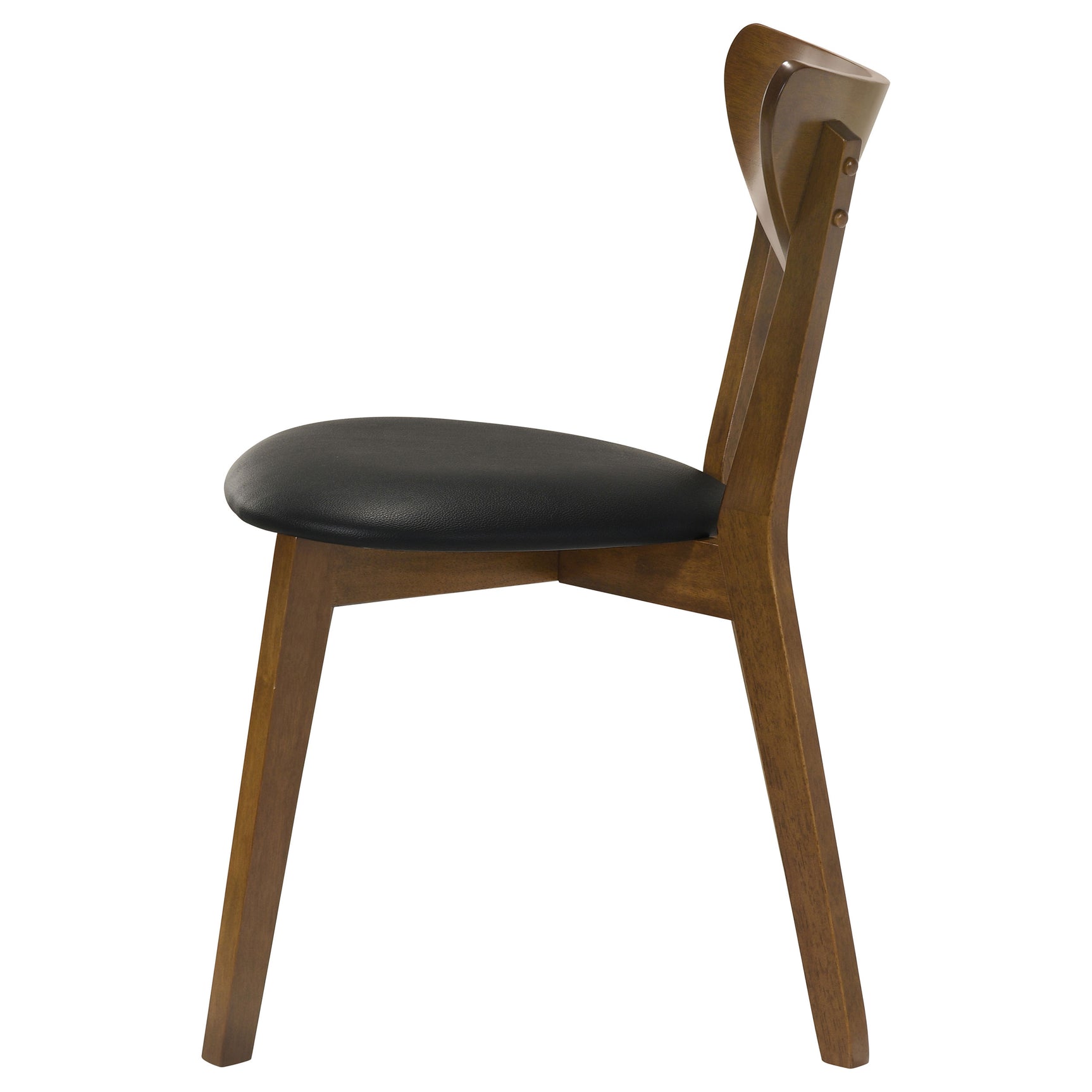 Jedda Wood Dining Side Chair Dark Walnut (Set of 2) - Tampa Furniture Outlet