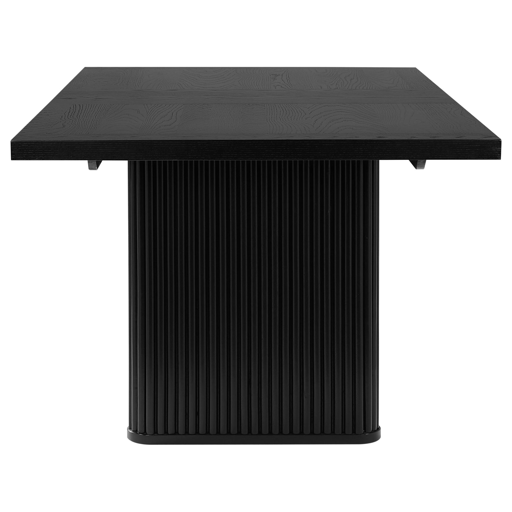 Catherine Rectangular 84-inch Wood Dining Table Black - Tampa Furniture Outlet