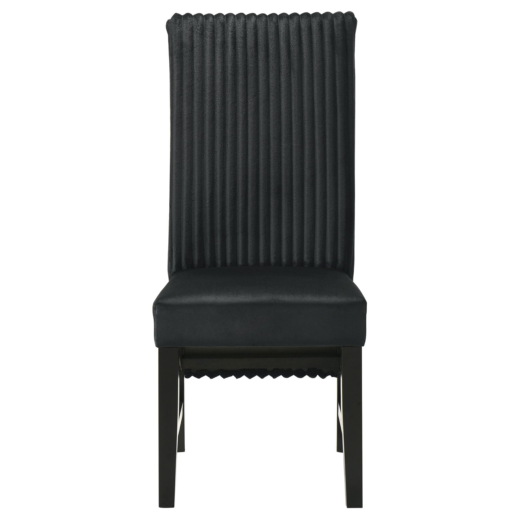 Barrand Upholstered Dining Side Chair Black (Set of 2) - Tampa Furniture Outlet