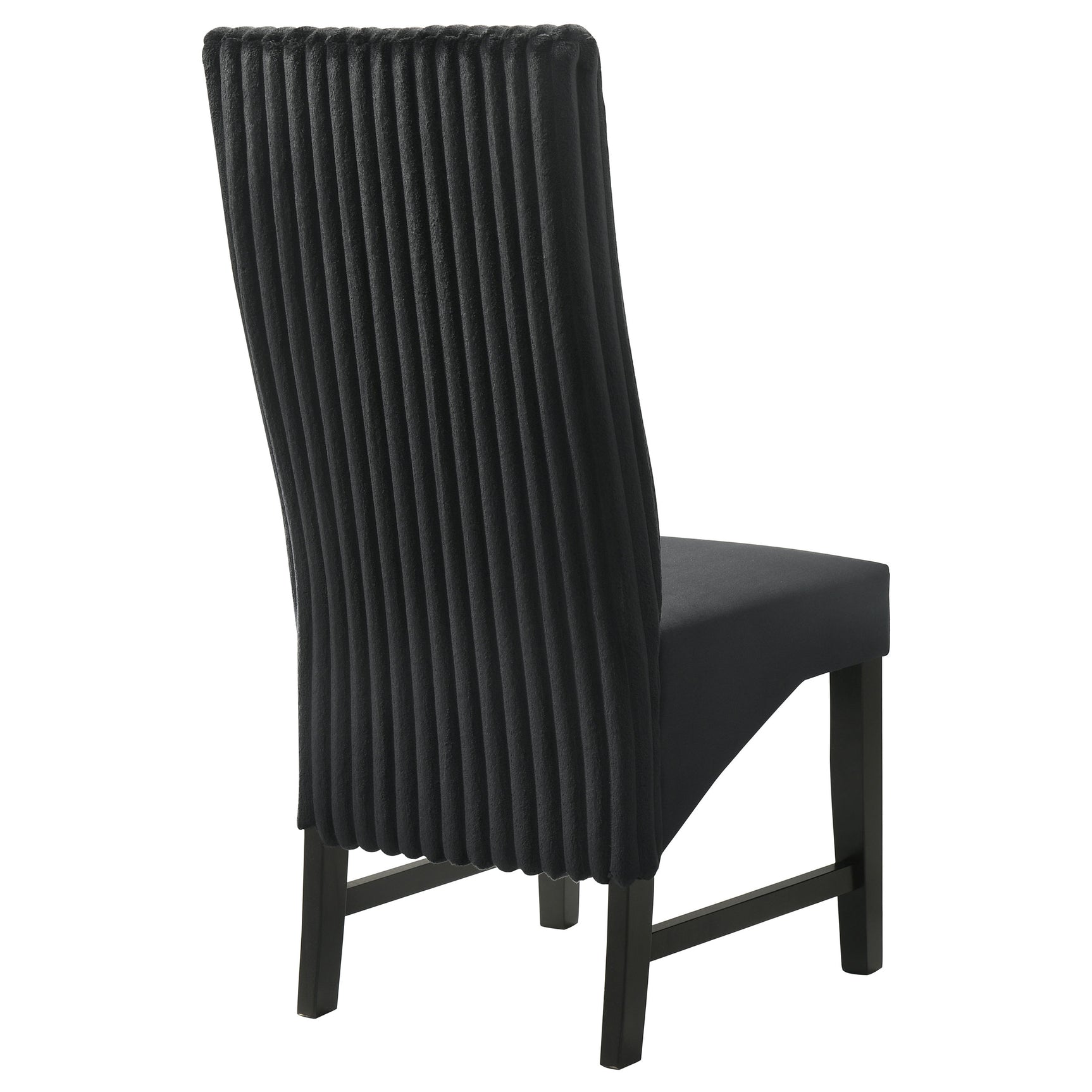 Barrand Upholstered Dining Side Chair Black (Set of 2) - Tampa Furniture Outlet