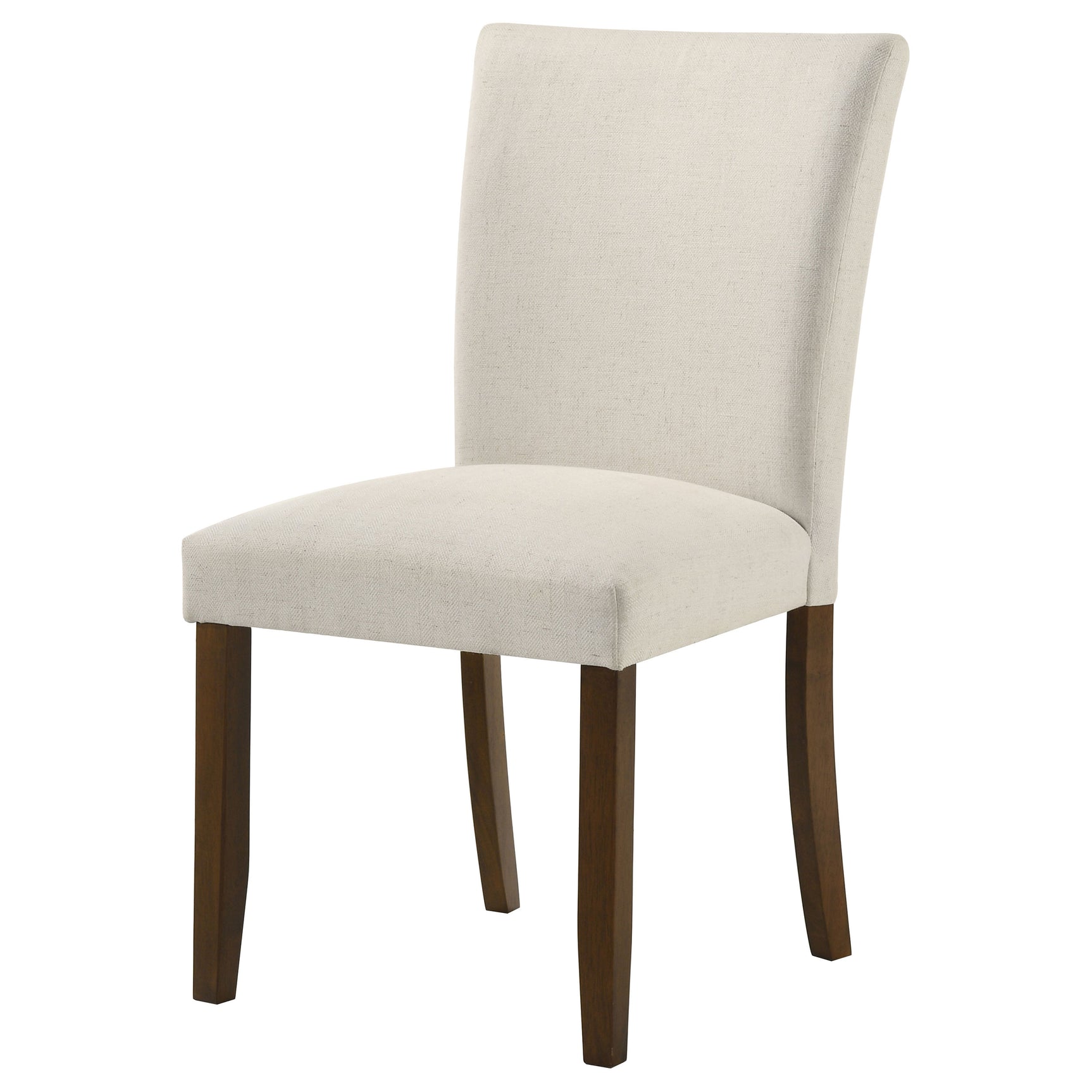 Paxton Upholstered Dining Side Chair Beige (Set of 2) - Tampa Furniture Outlet