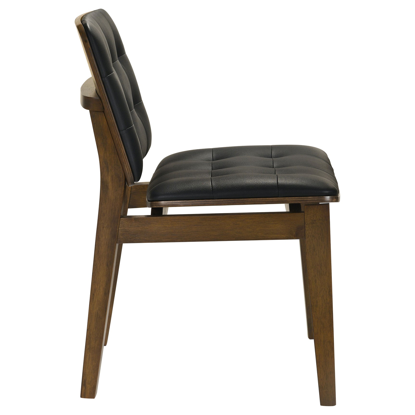 Redbridge Upholstered Dining Side Chair Walnut (Set of 2) - Tampa Furniture Outlet