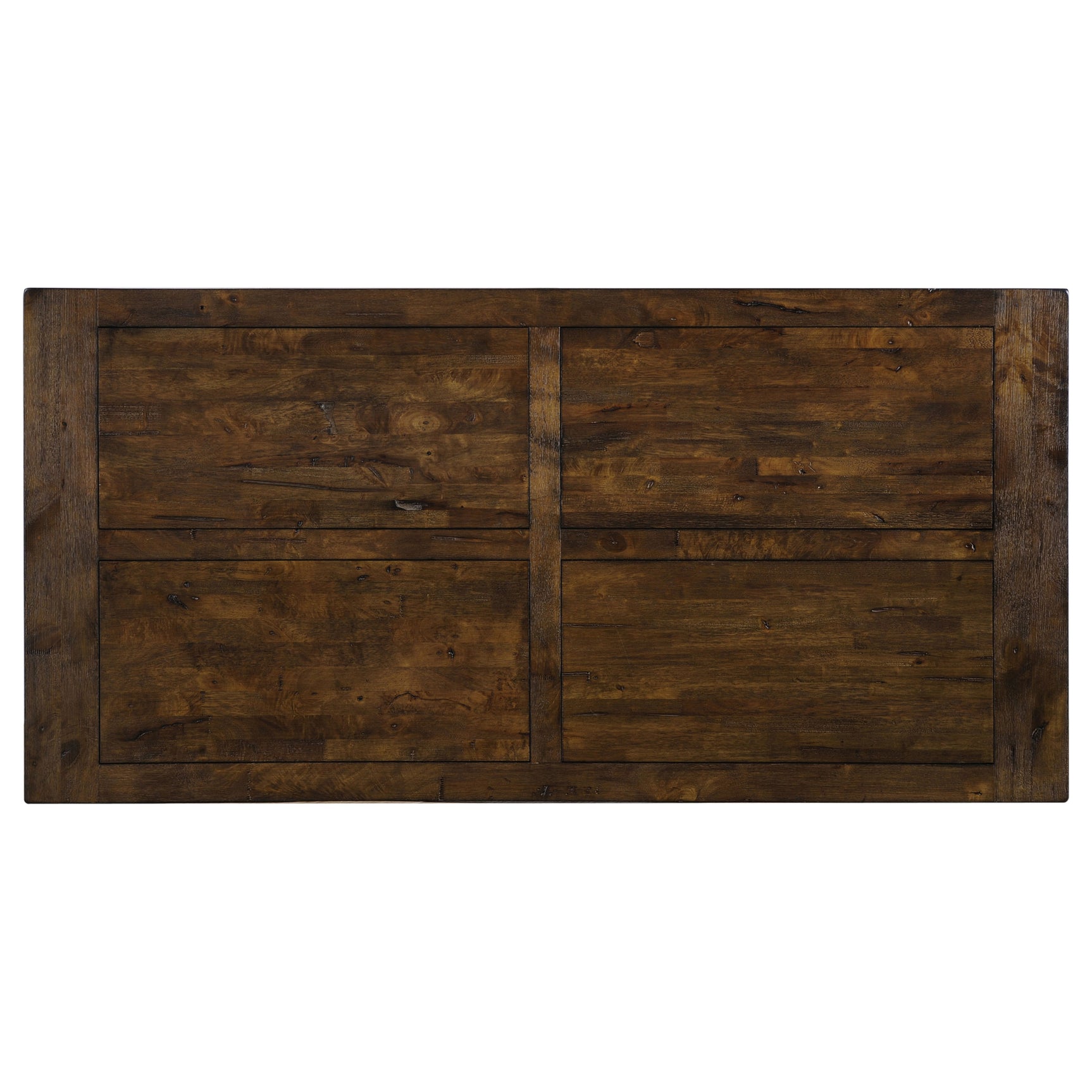 Coleman 9-piece Rectangular Dining Set Rustic Golden Brown - Tampa Furniture Outlet