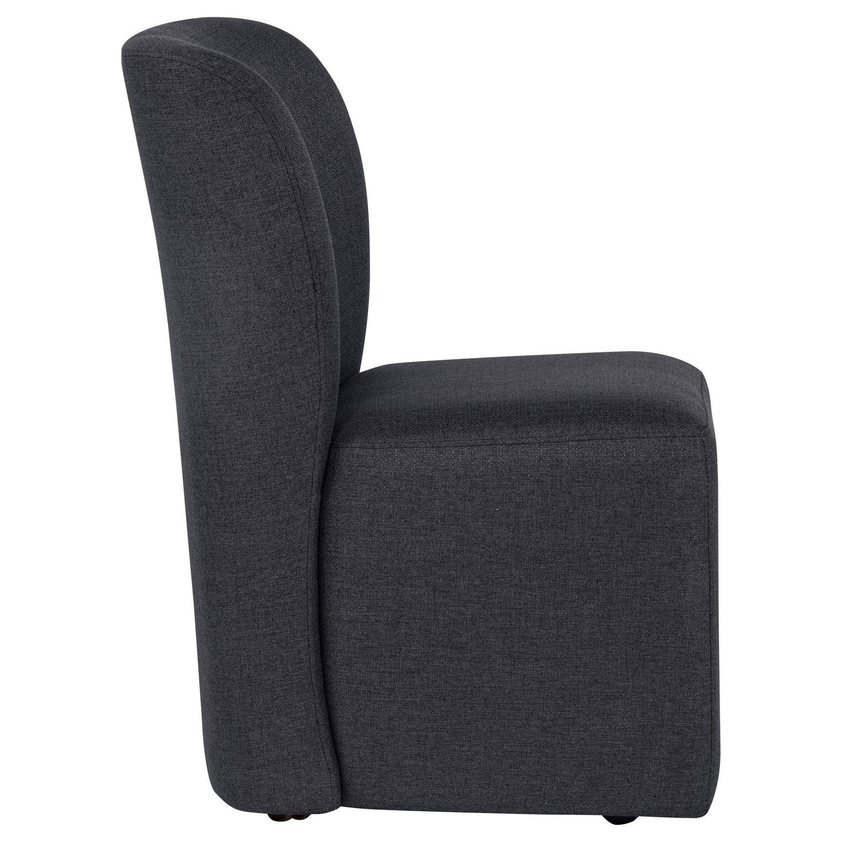Jaelynn Upholstered Parsons Dining Side Chair Charcoal (Set of 2)
