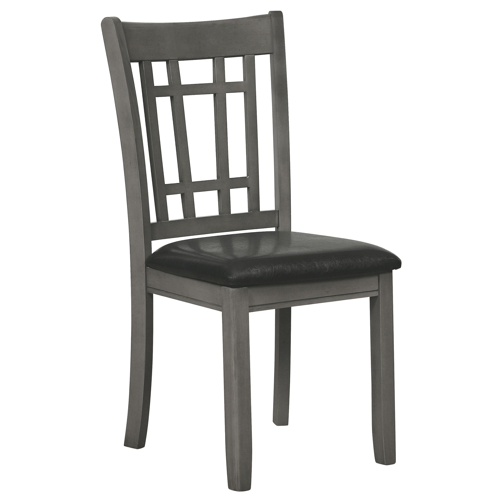 Lavon 5-piece Oval Extension Leaf Dining Set Medium Grey - Tampa Furniture Outlet