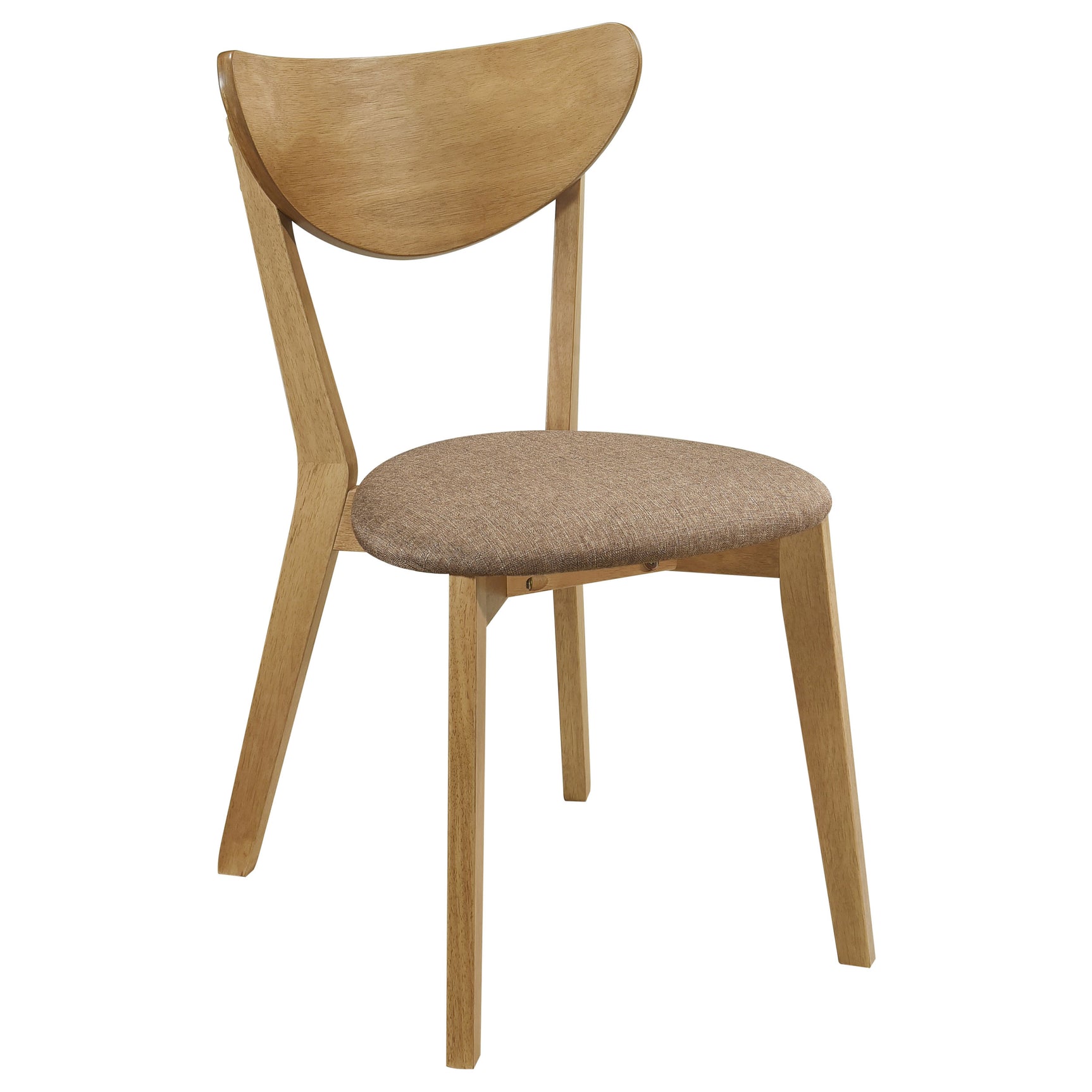 Elowen Wood Dining Side Chair Light Walnut (Set of 2) - Tampa Furniture Outlet