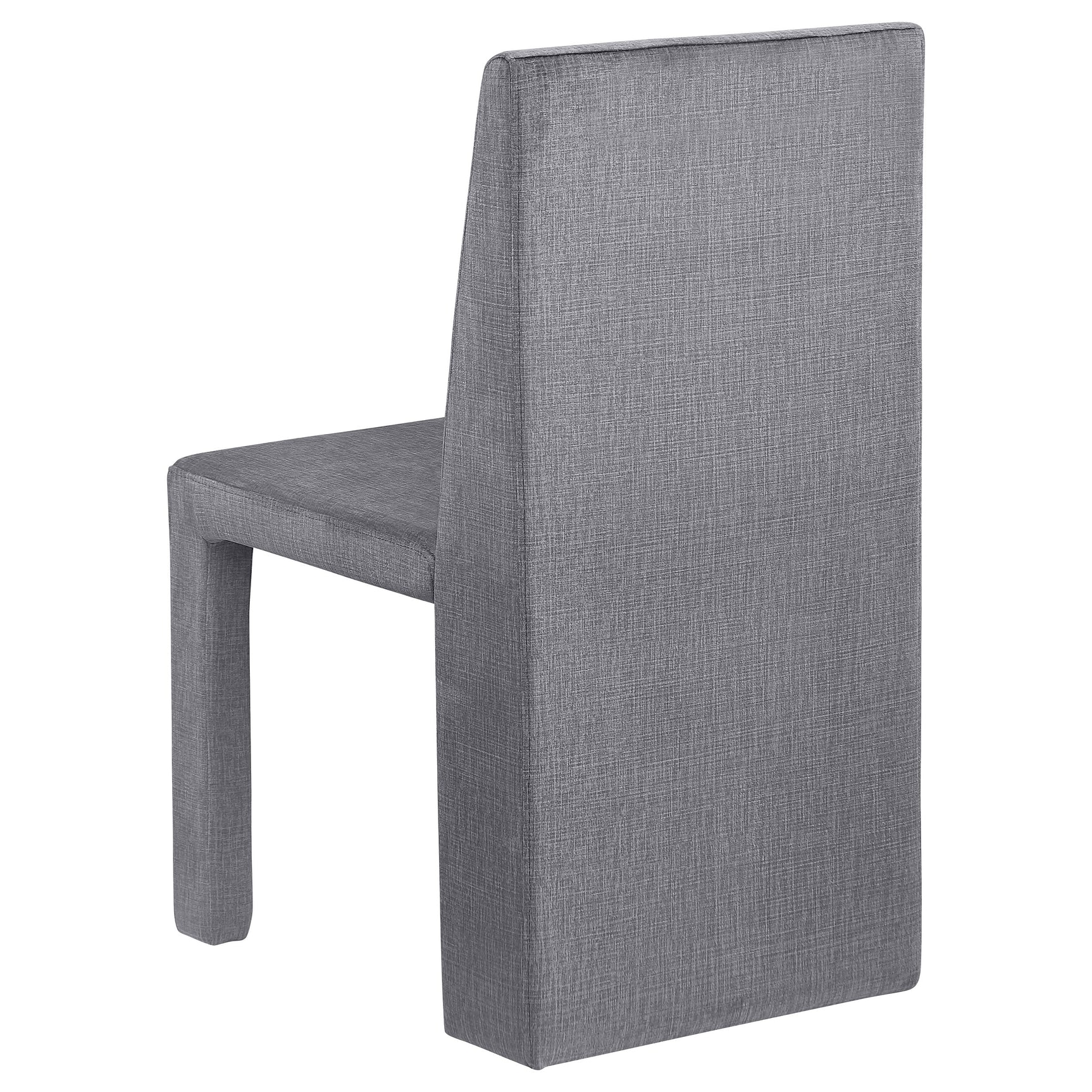 Tordera Velvet Upholstered Dining Side Chair Grey (Set of 2) - Tampa Furniture Outlet