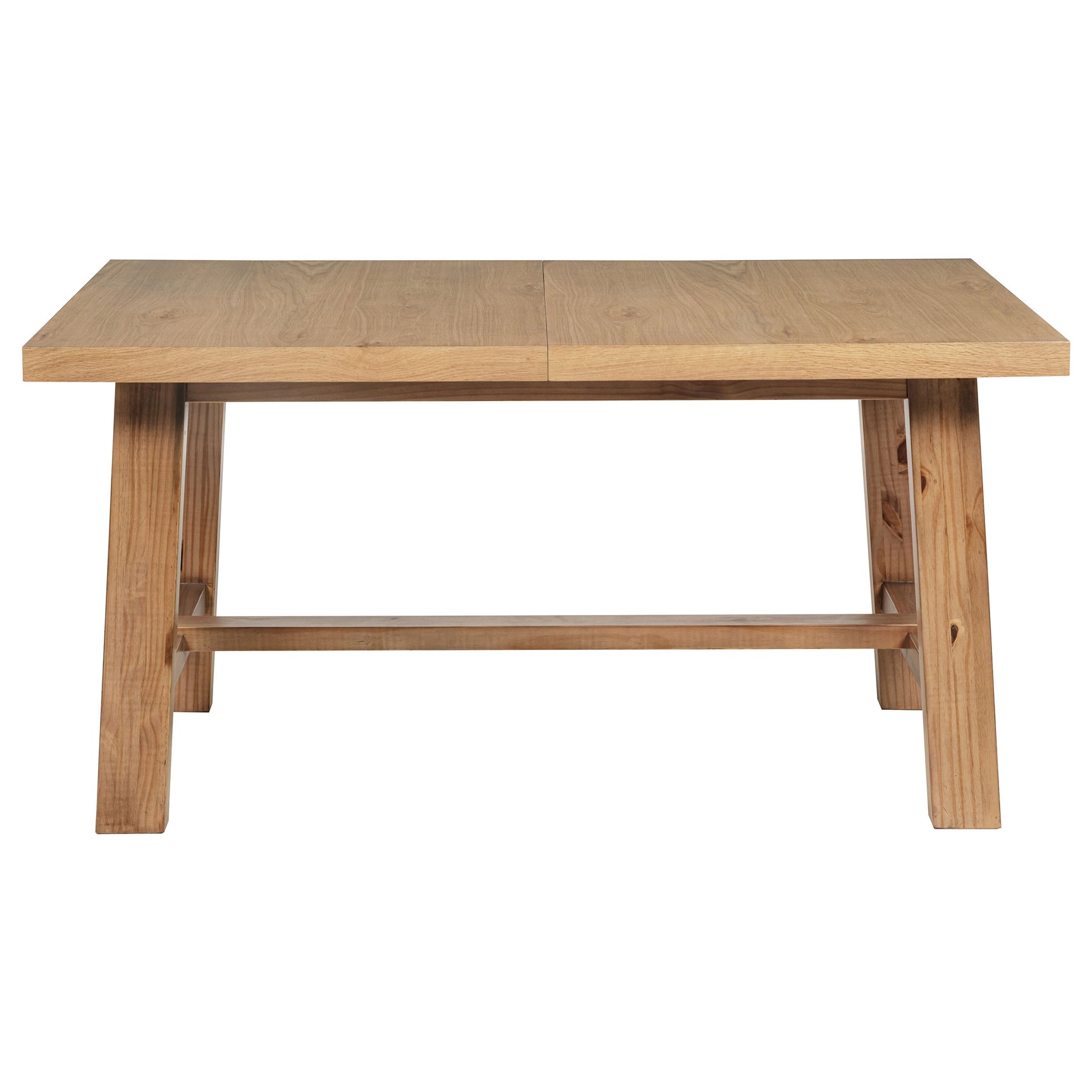 Middleton 76-inch Extension Leaf Dining Table Natural Brown - Tampa Furniture Outlet
