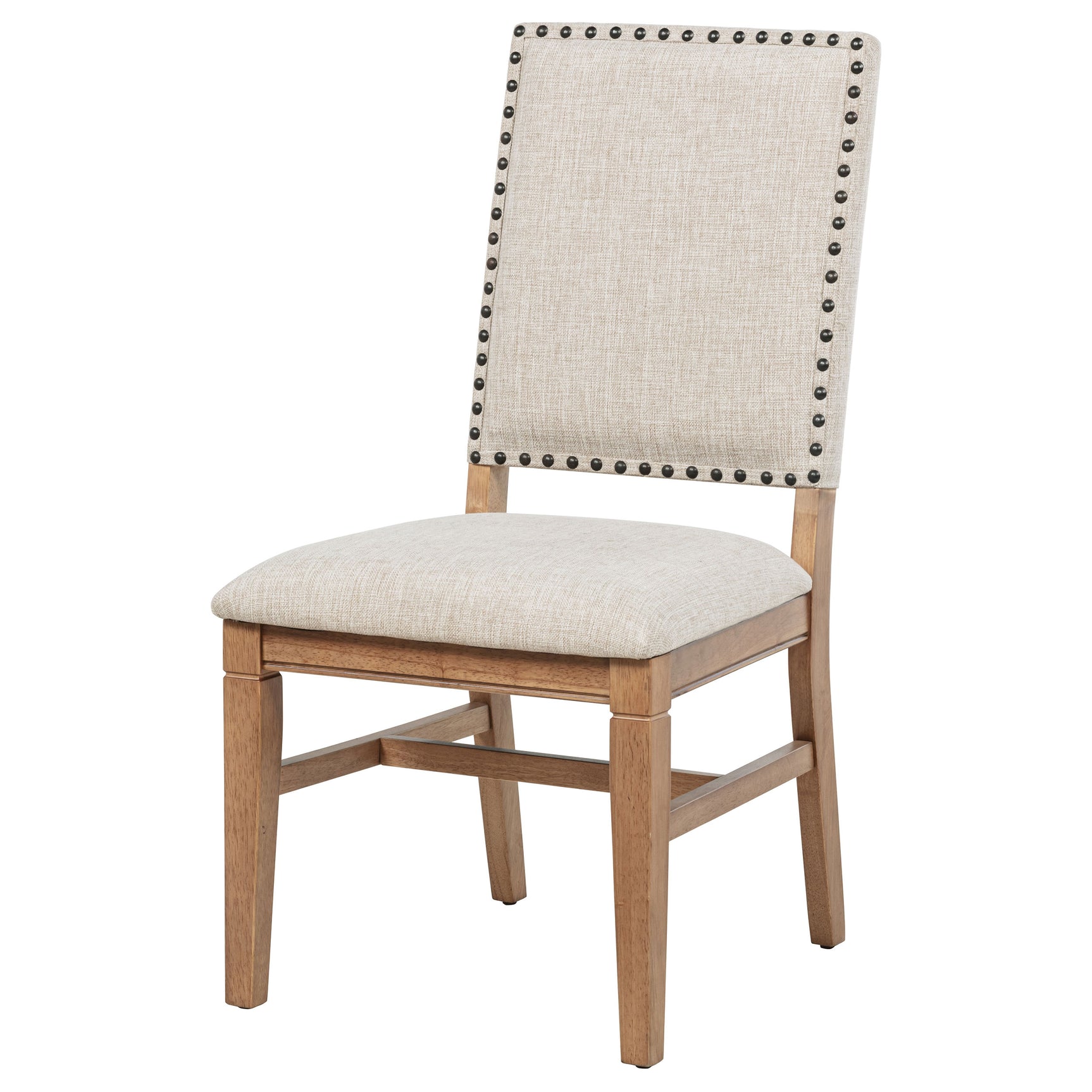 Middleton Upholstered Dining Side Chair Beige (Set of 2) - Tampa Furniture Outlet
