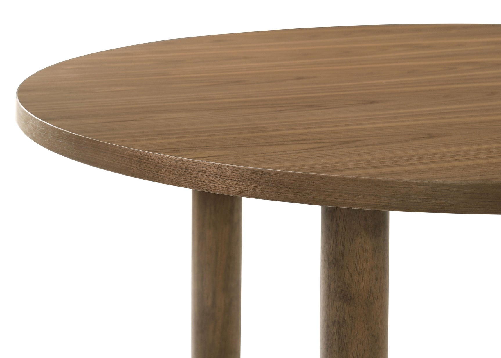 Crestmore 46-inch Round Wood Dining Table Walnut - Tampa Furniture Outlet