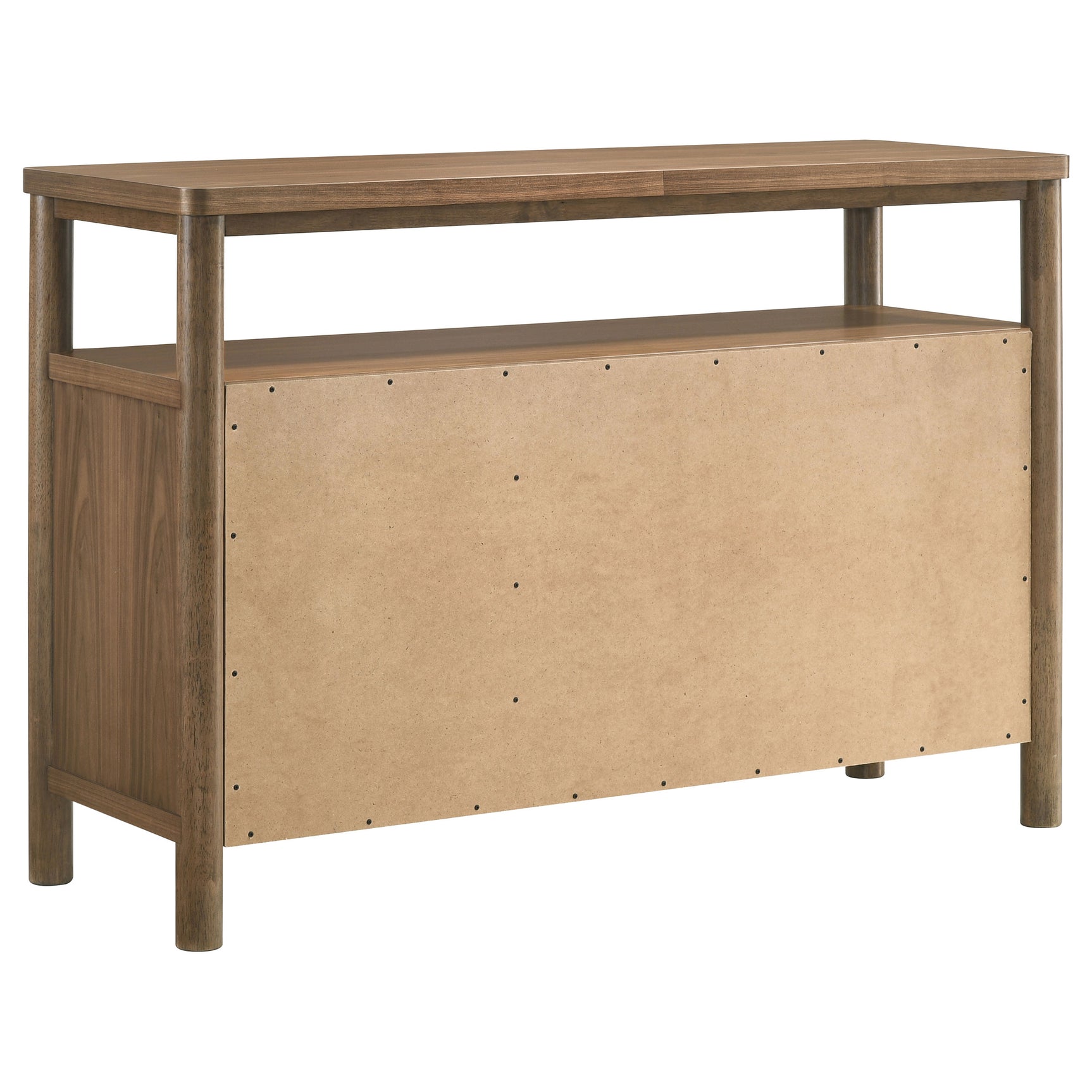 Crestmore 52-inch Dining Cabinet Sideboard Buffet Walnut - Tampa Furniture Outlet
