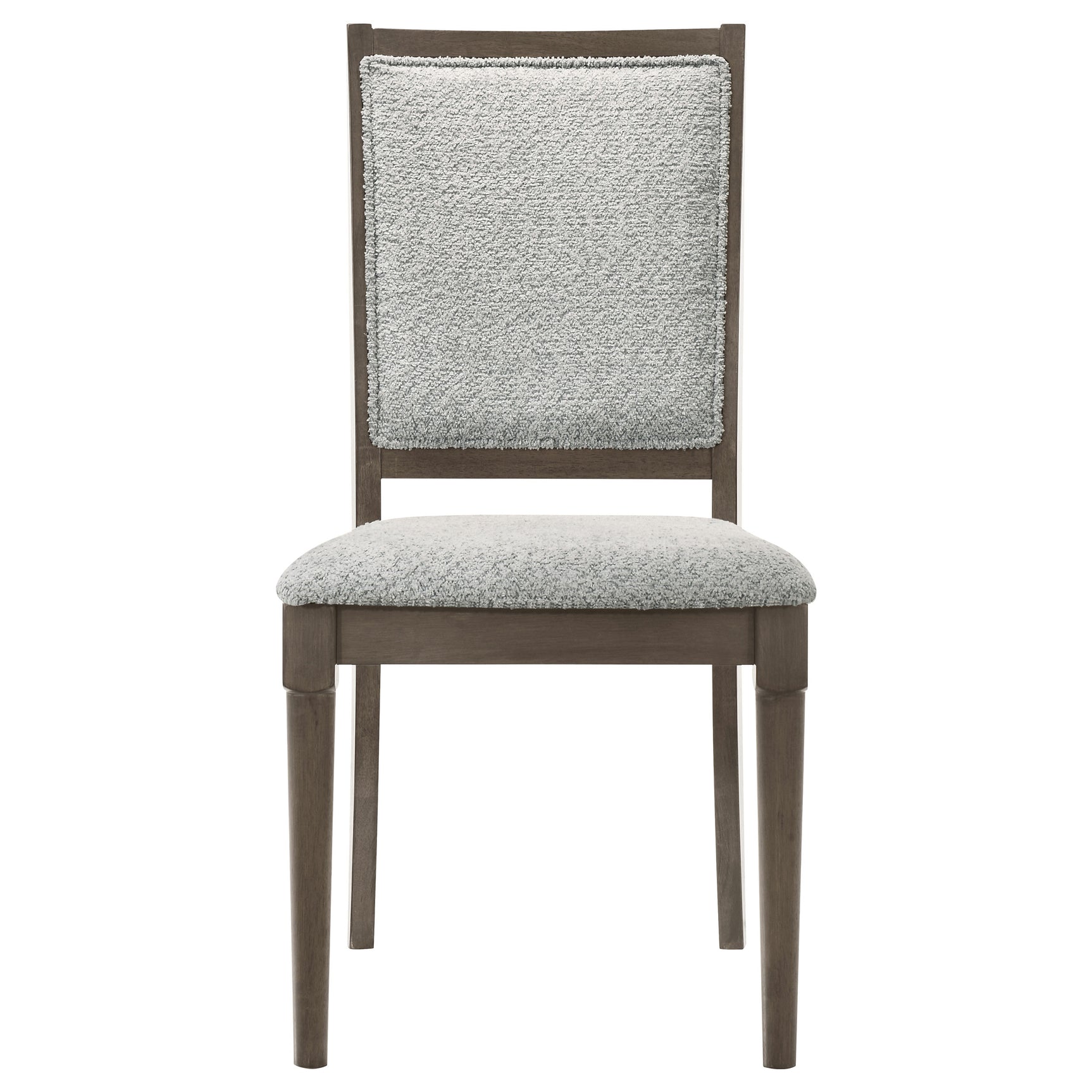 Onslow Upholstered Dining Side Chair Dark Brown (Set of 2) - Tampa Furniture Outlet