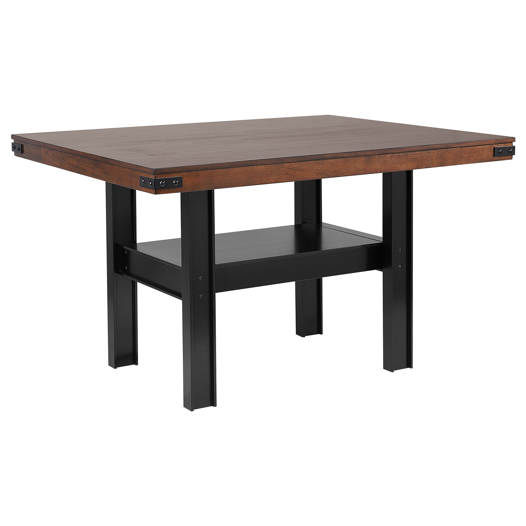 Tampa Furniture Outlet - Coaster - Patterson 60-inch Counter Height Dining Table Mango Oak - 108888