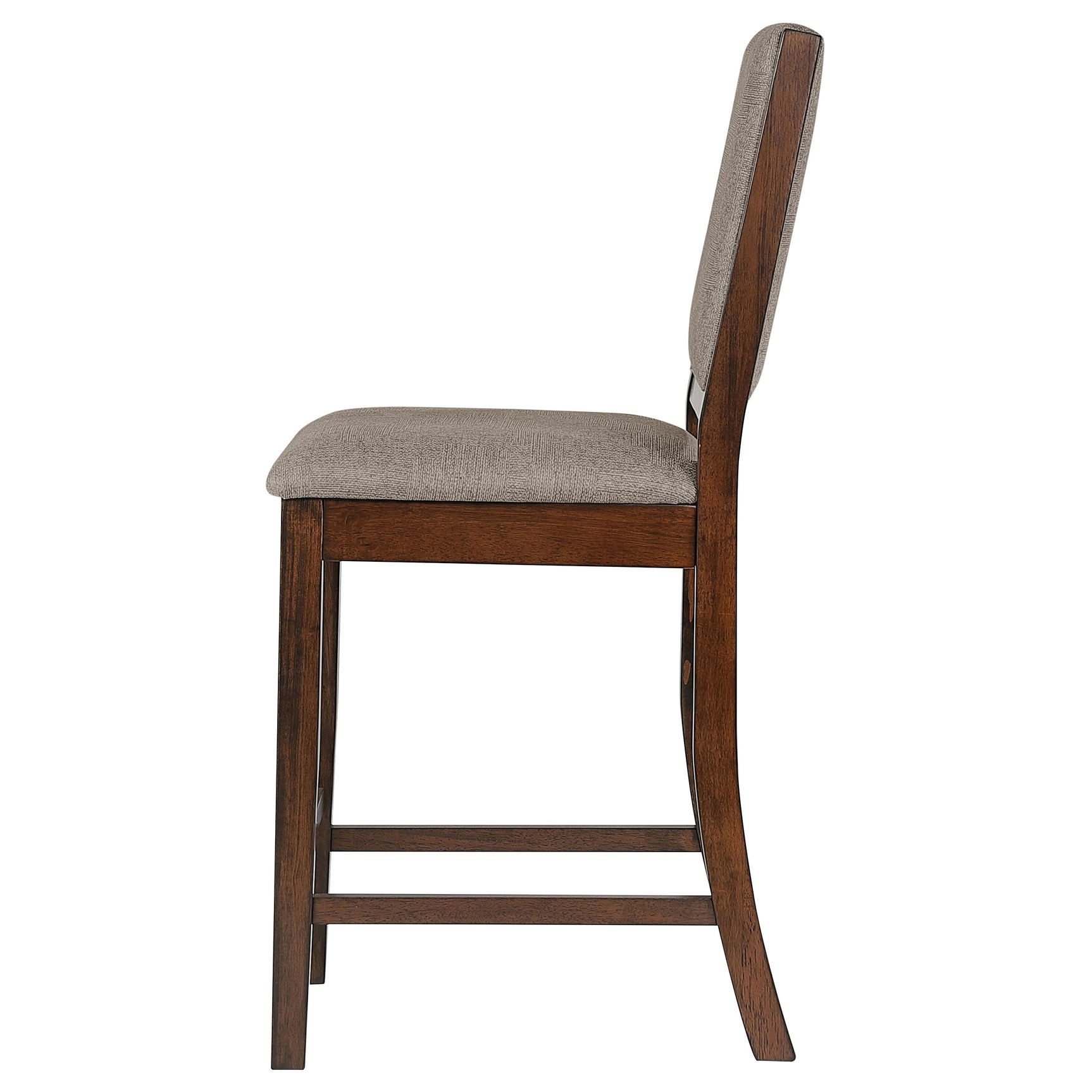 Patterson Upholstered Counter Chair Mango Oak (Set of 2) - Tampa Furniture Outlet