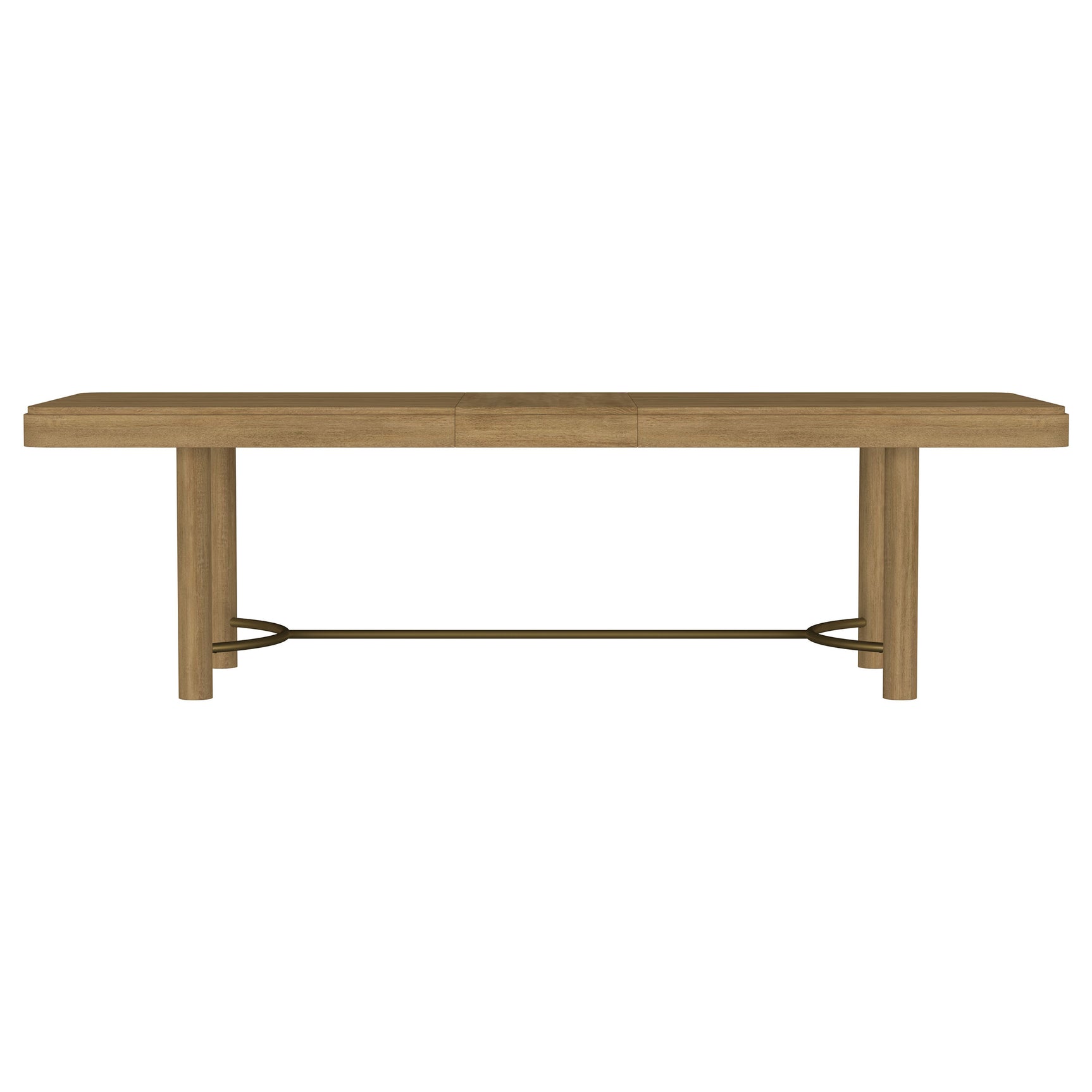 Arini 104-inch Extension Leaf Dining Table Sand Wash - Tampa Furniture Outlet
