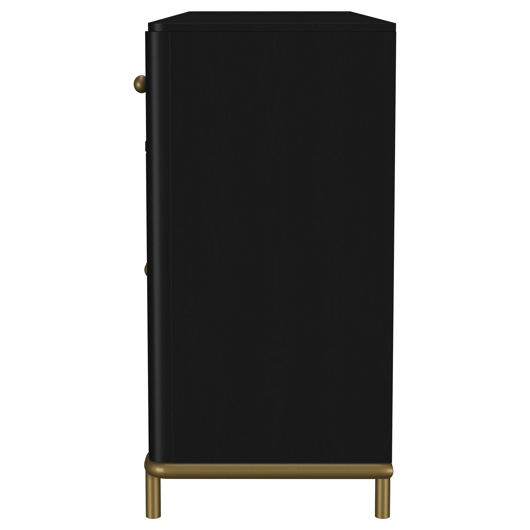 Arini 2-drawer Cane Door Dining Sideboard Server Black - Tampa Furniture Outlet