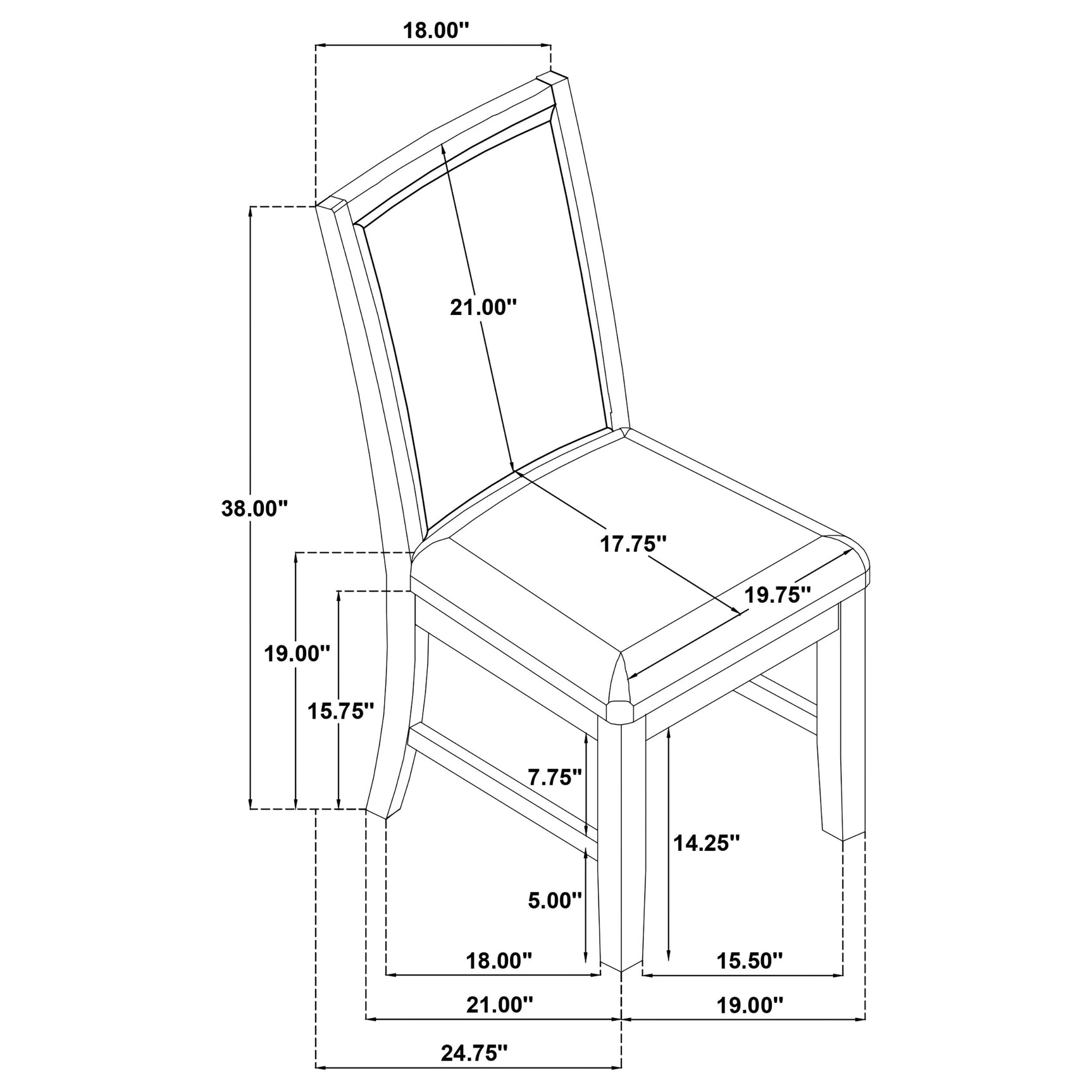Bruner 5-piece 72-inch Rectangular Dining Set Natural Brown - Tampa Furniture Outlet