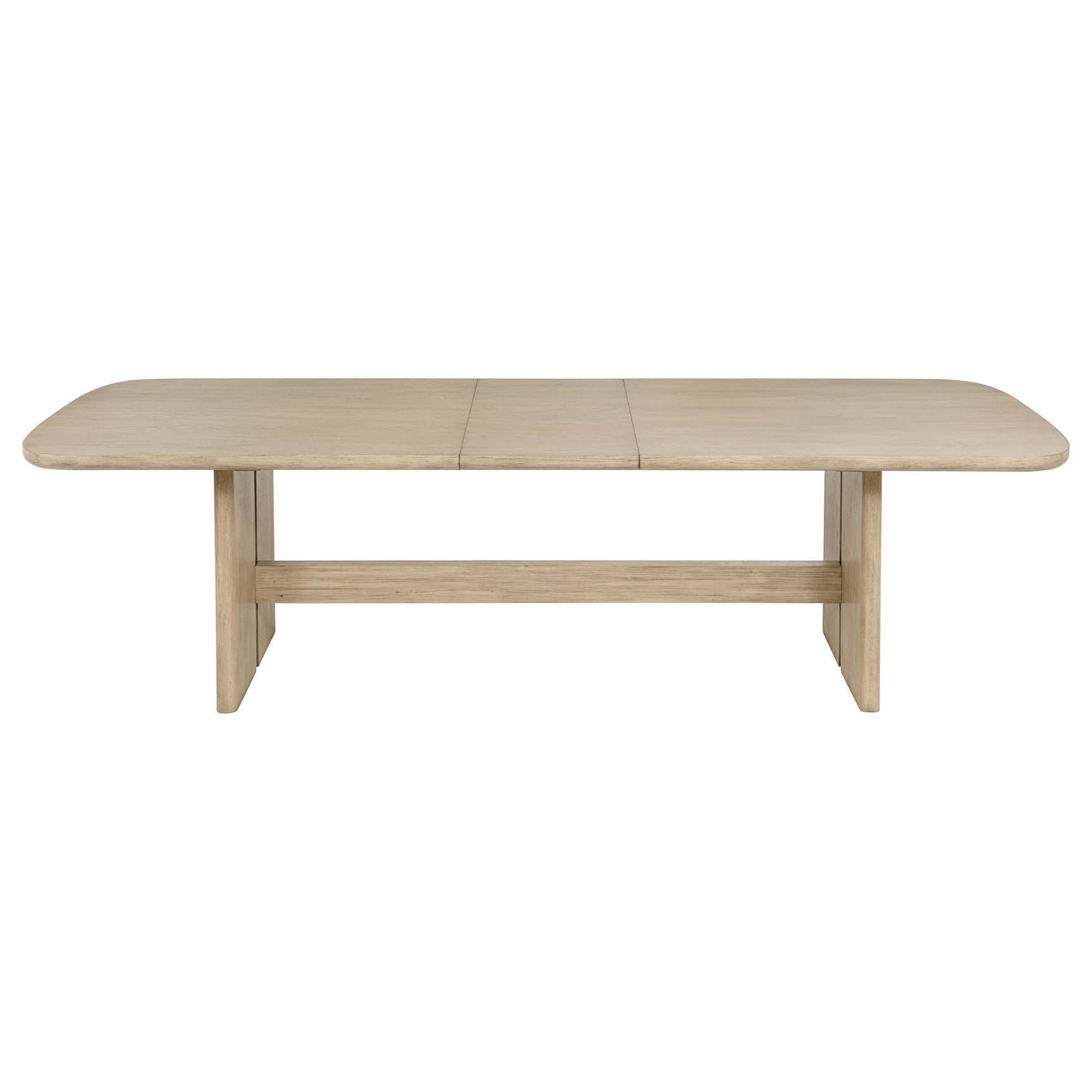 Kailani 10-piece Wood Dining Set with Sideboard Beige Oak - Tampa Furniture Outlet