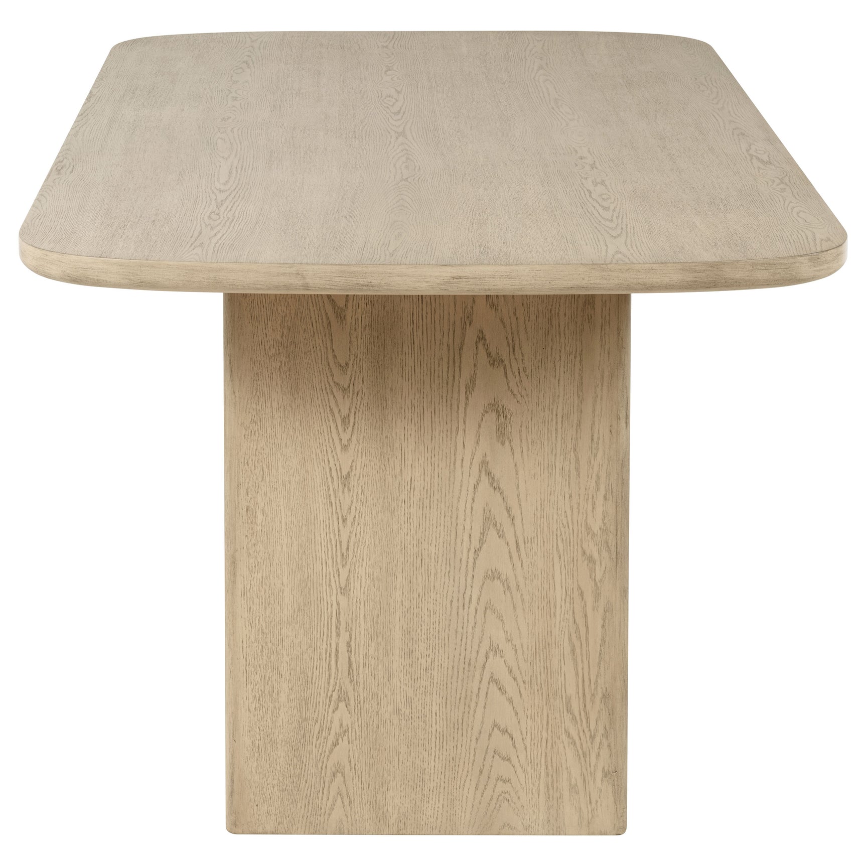Kailani Cane Counter Height Storage Dining Table Beige Oak - Tampa Furniture Outlet