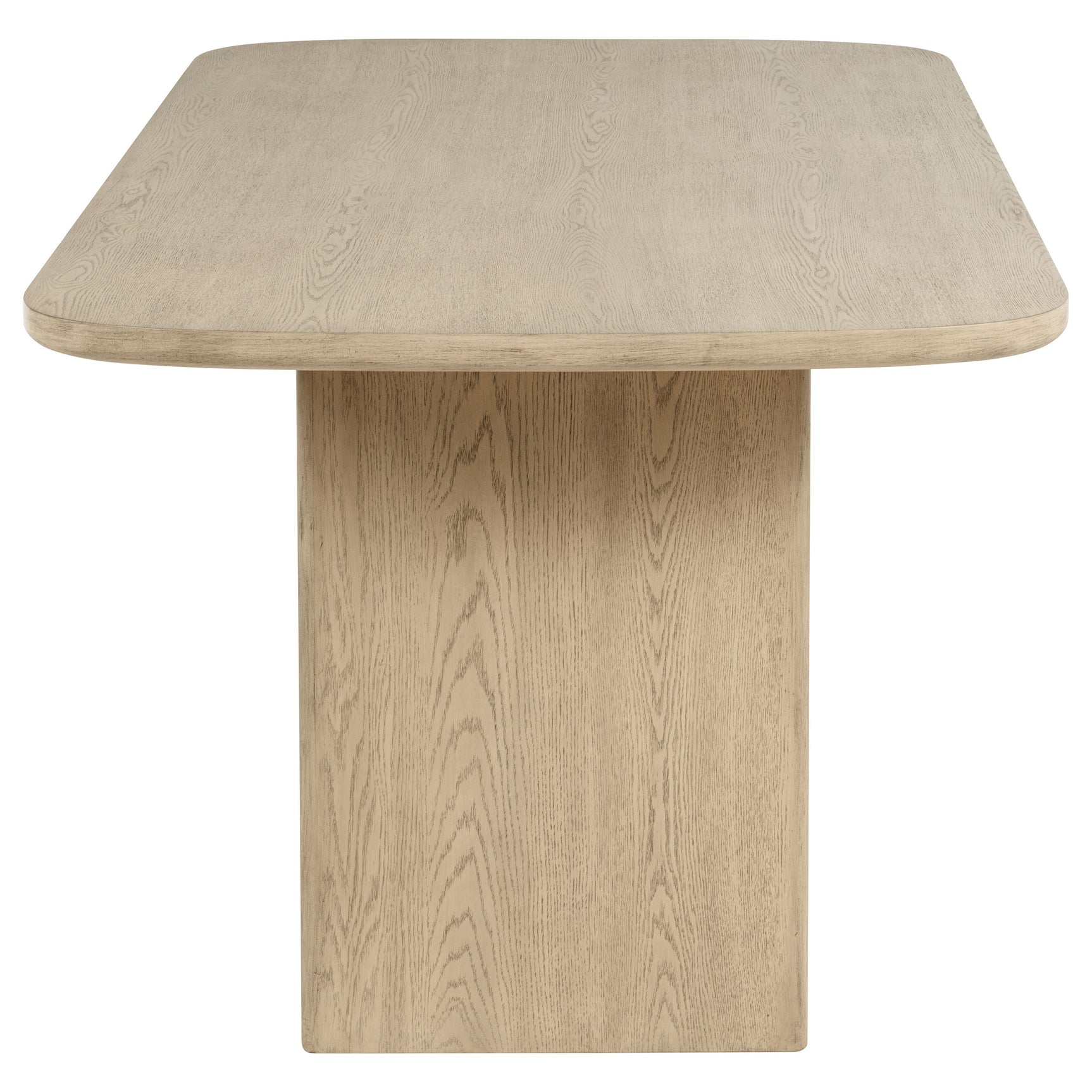 Kailani Cane Counter Height Storage Dining Table Beige Oak - Tampa Furniture Outlet