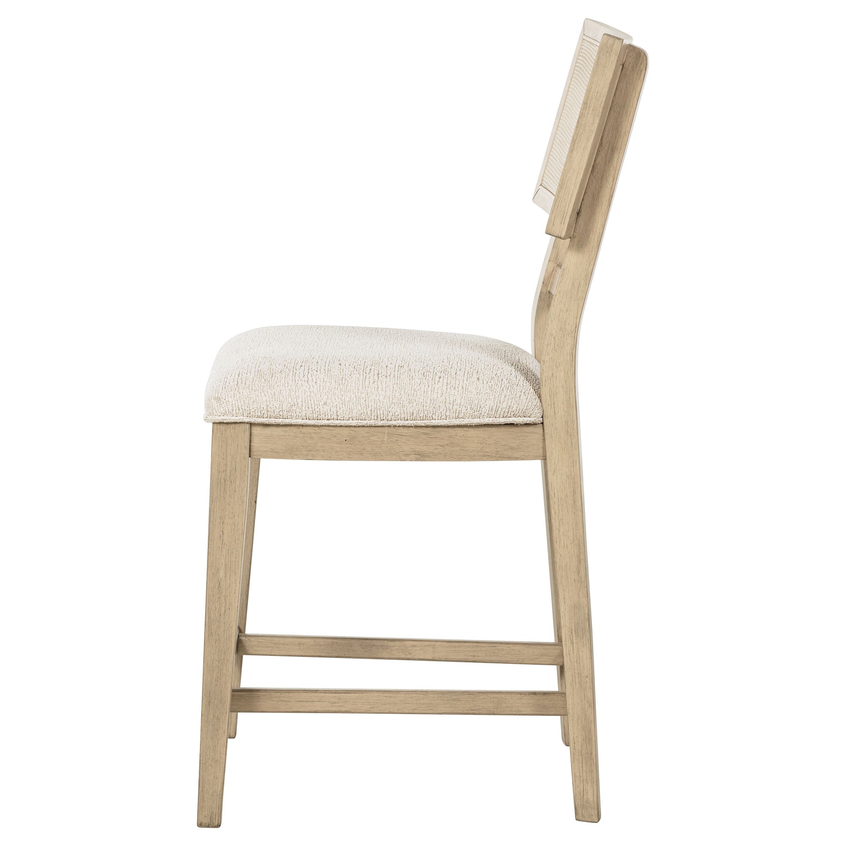 Kailani Rattan Cane Counter Side Chair Beige Oak (Set of 2) - Tampa Furniture Outlet