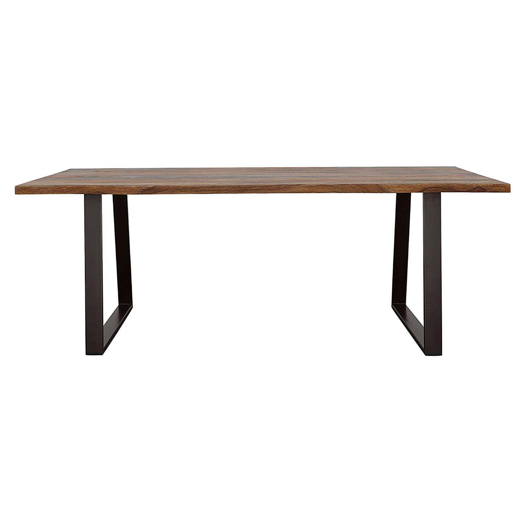 Ditman 80-inch Live Edge Dining Table Grey Sheesham - Tampa Furniture Outlet