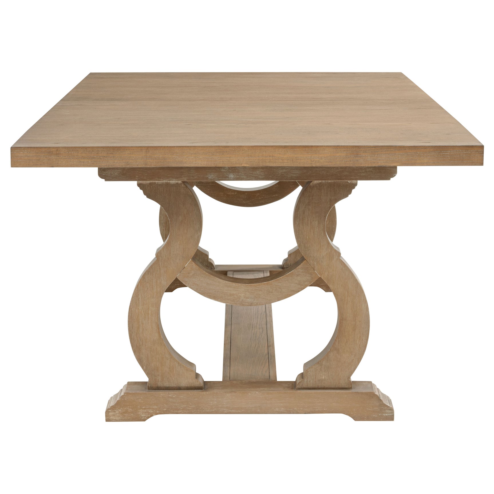 Brockway 104-inch Extension Leaf Dining Table Barley Brown - Tampa Furniture Outlet